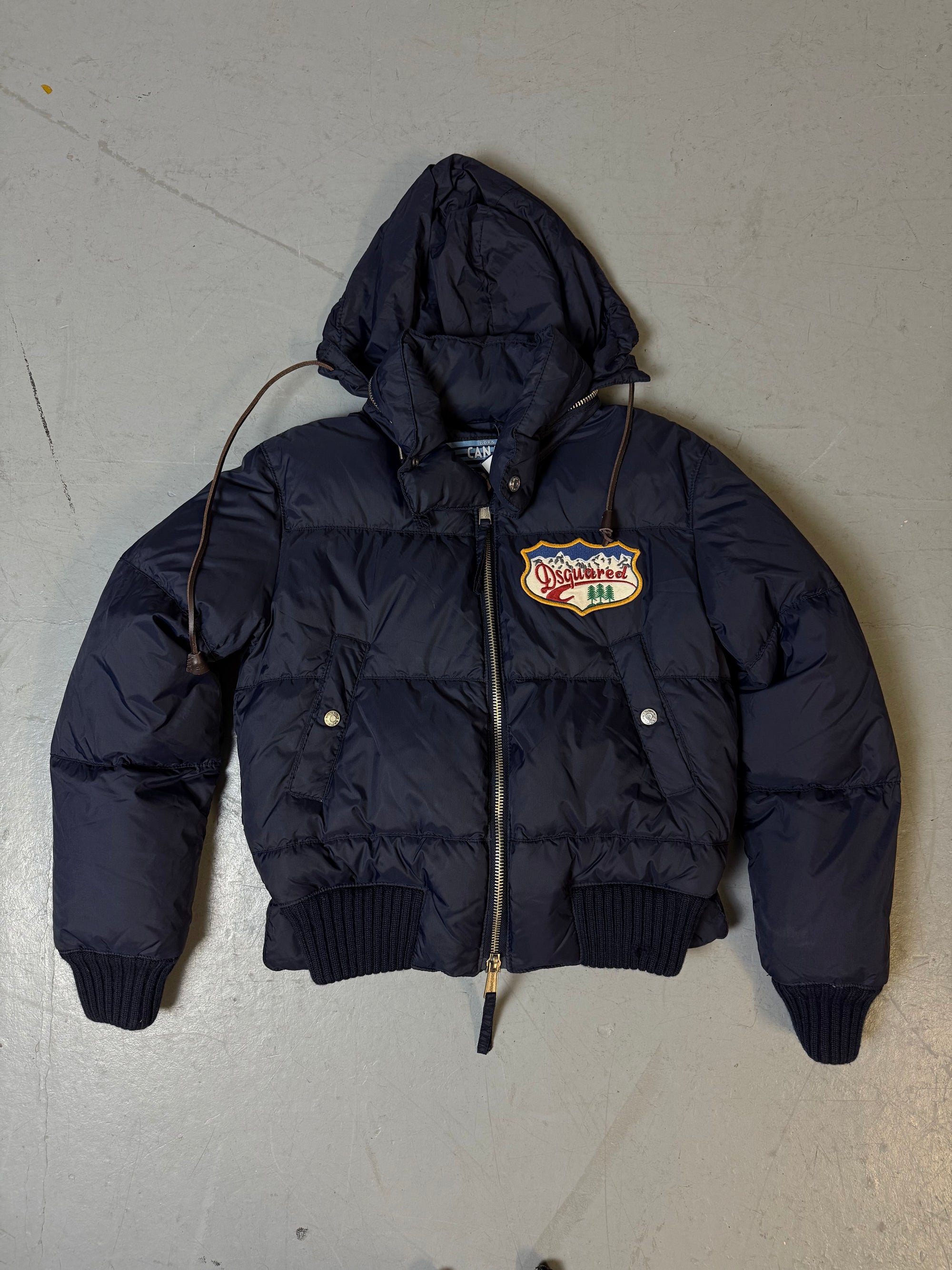 Vintage Dsquared Blue Down Jacket S/M