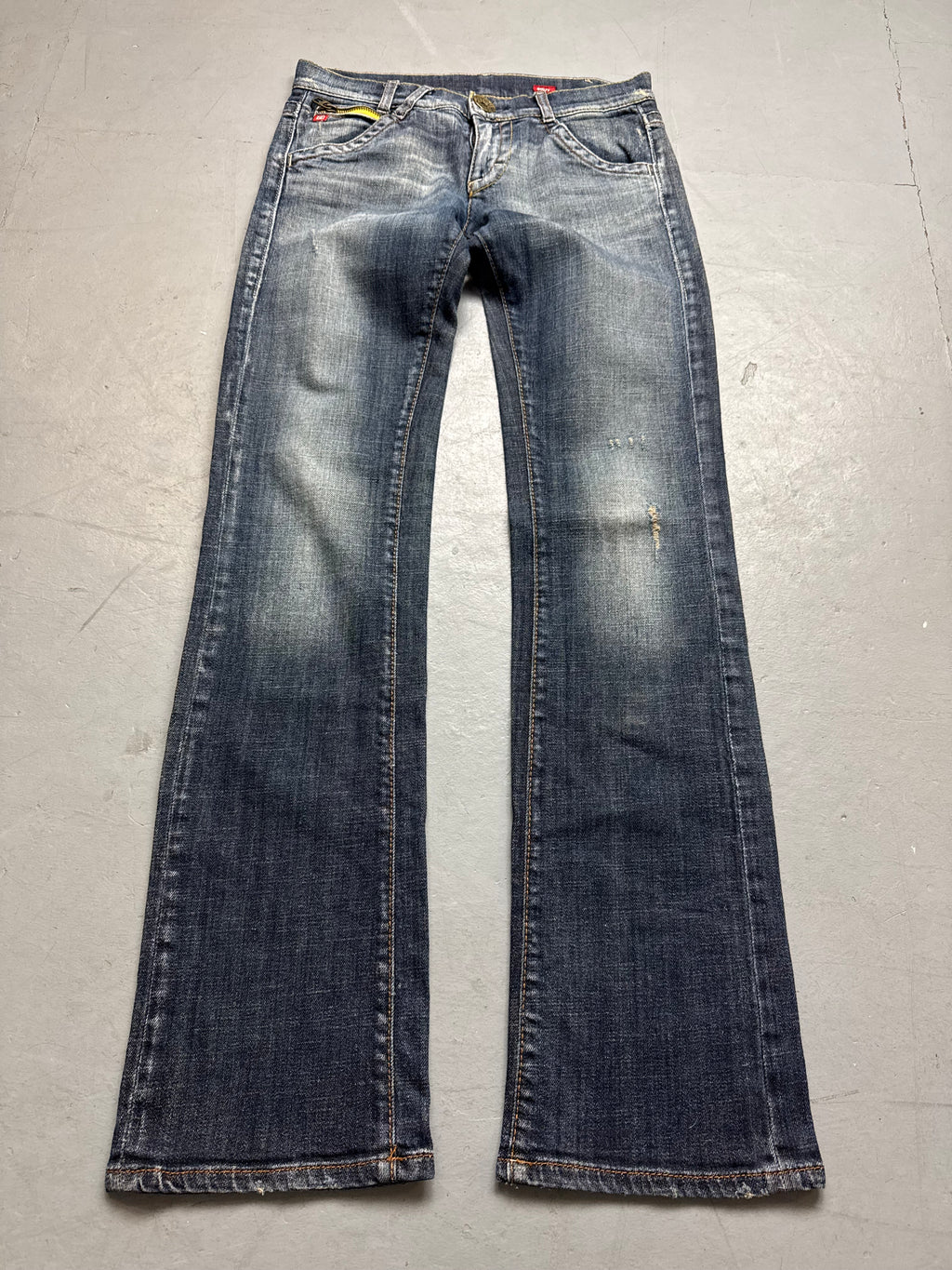 Vintage Miss Sixty Low Waist Washed Denim S/M