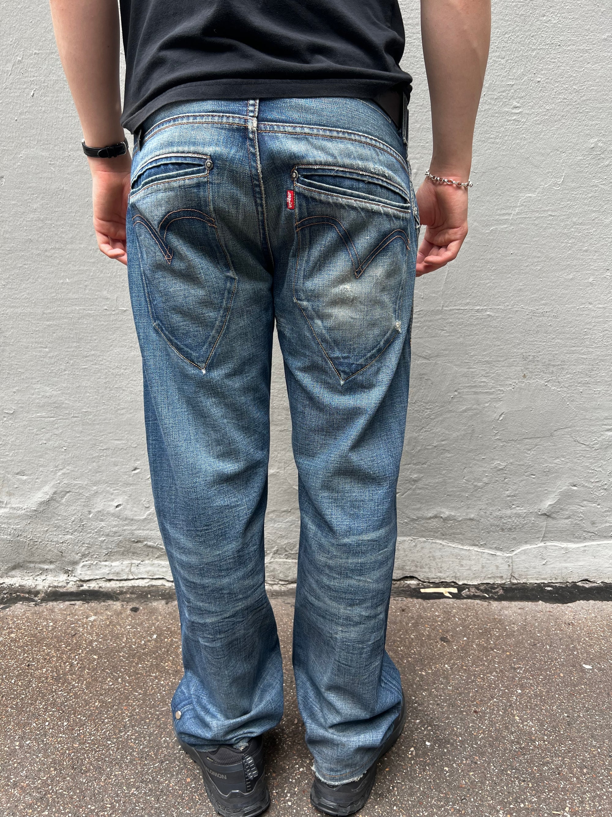 Vintage Blue Levis Denim S/M