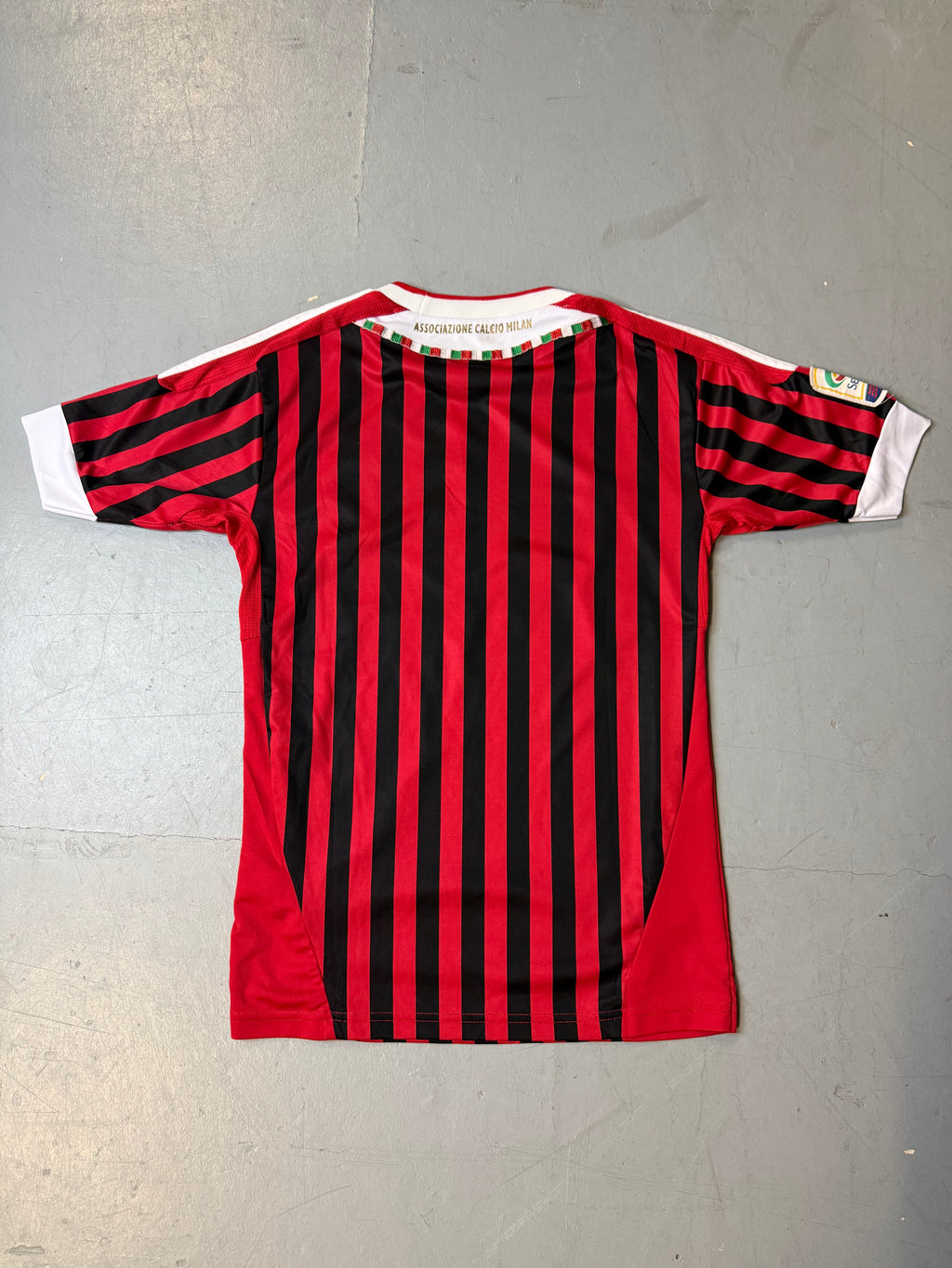 Vintage Adidas AC Milan 11/12 Home Jersey M