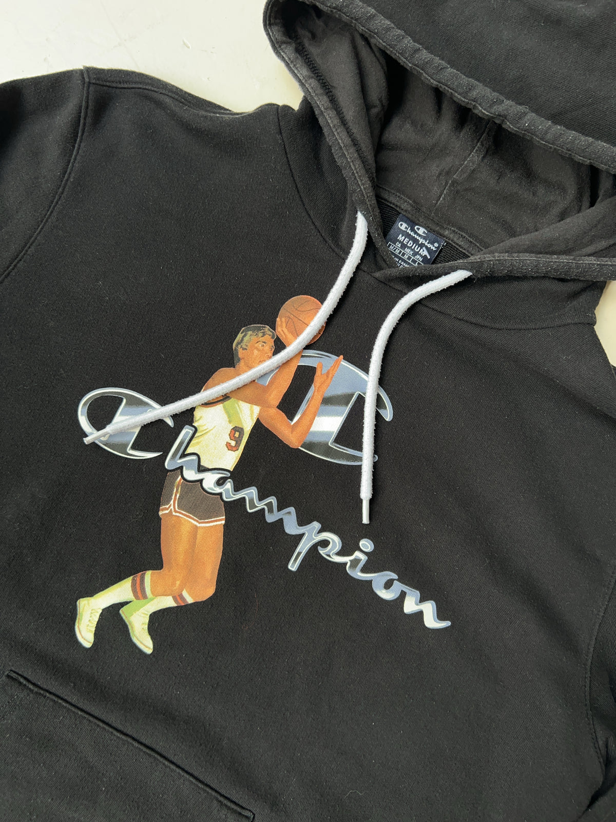 Vintage Champion Basketball Hoodie (M)