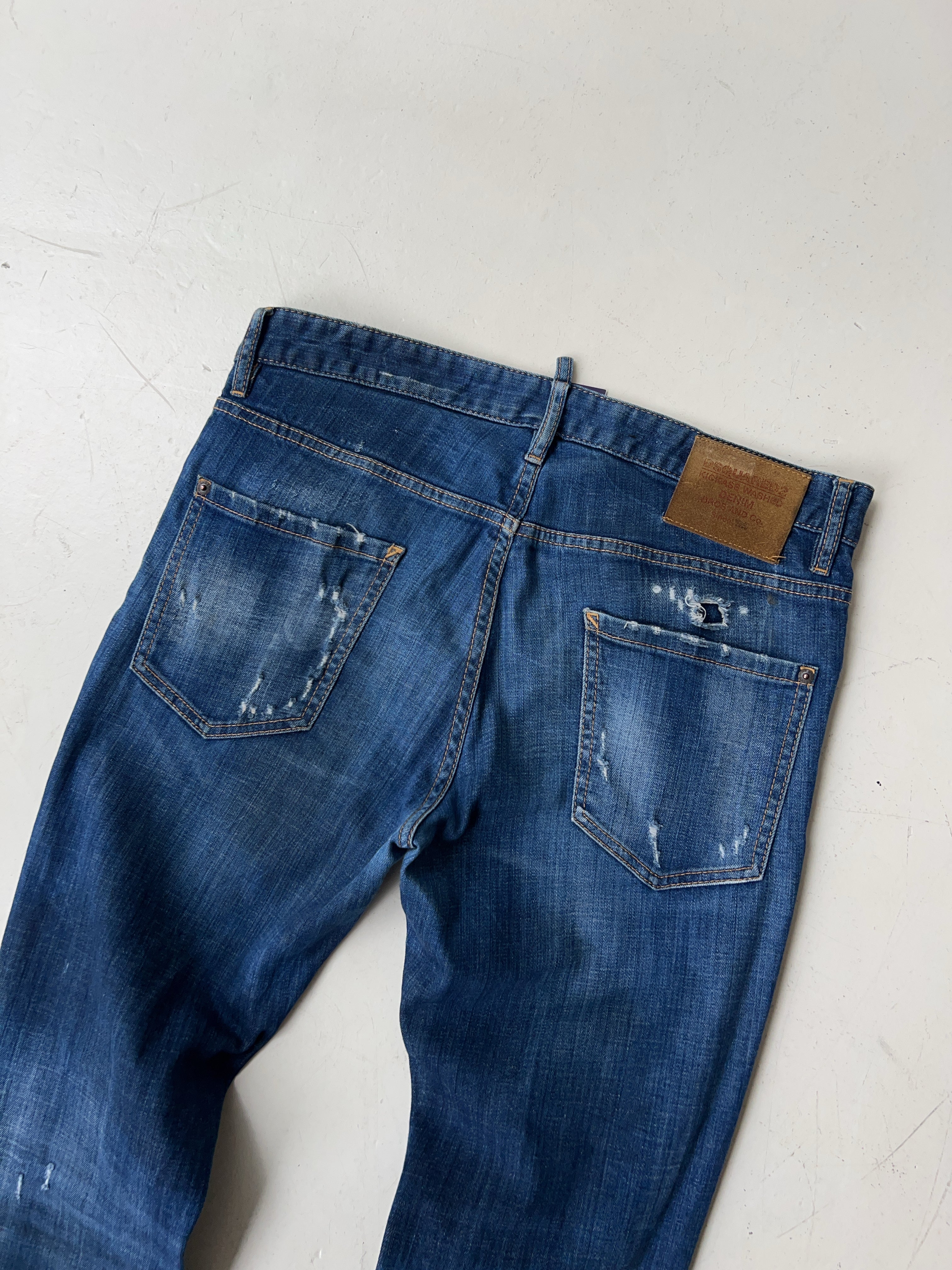 Vintage Dsquared2 Distressed Skater Jeans (L)