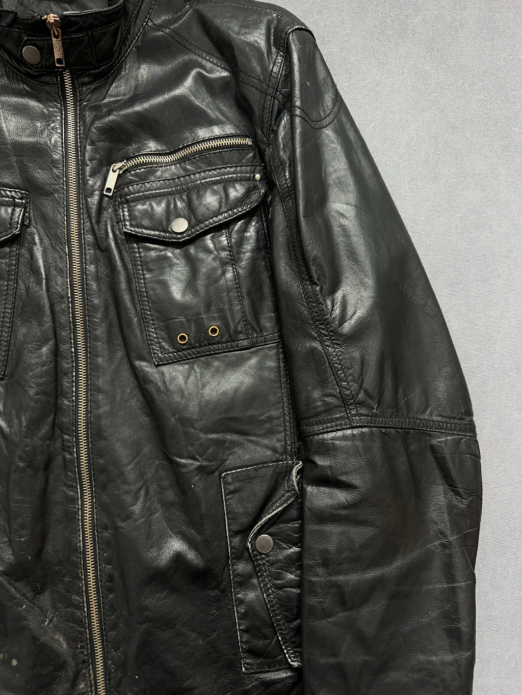 Vintage Esprit Leather Jacket (M)