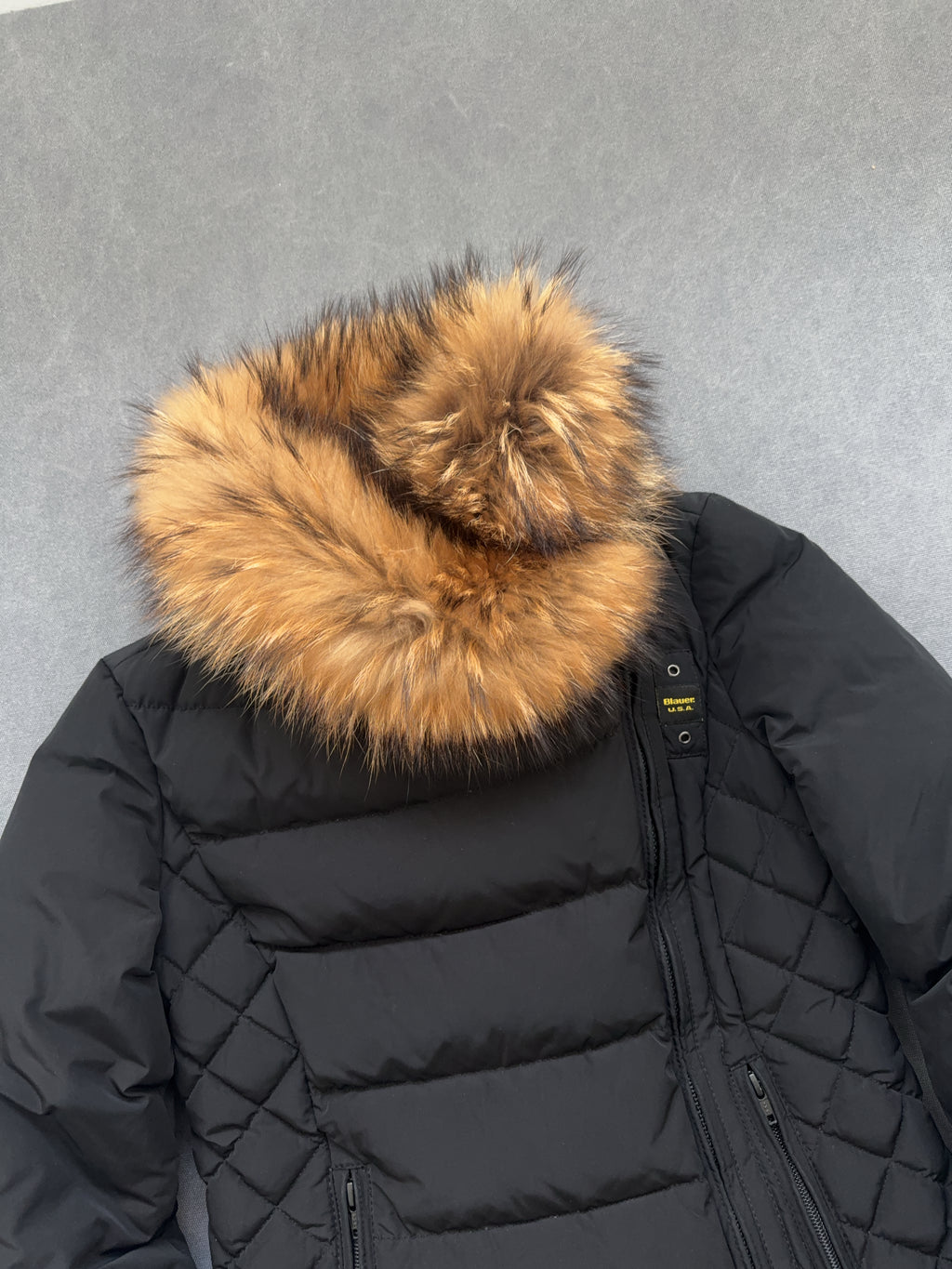 Vintage Blauer Jacke (XS)