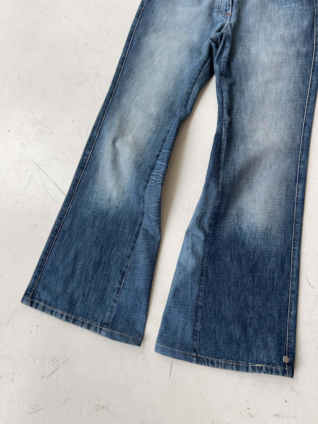 Vintage Hugo Boss High Waisted Reworked Jeans (M)