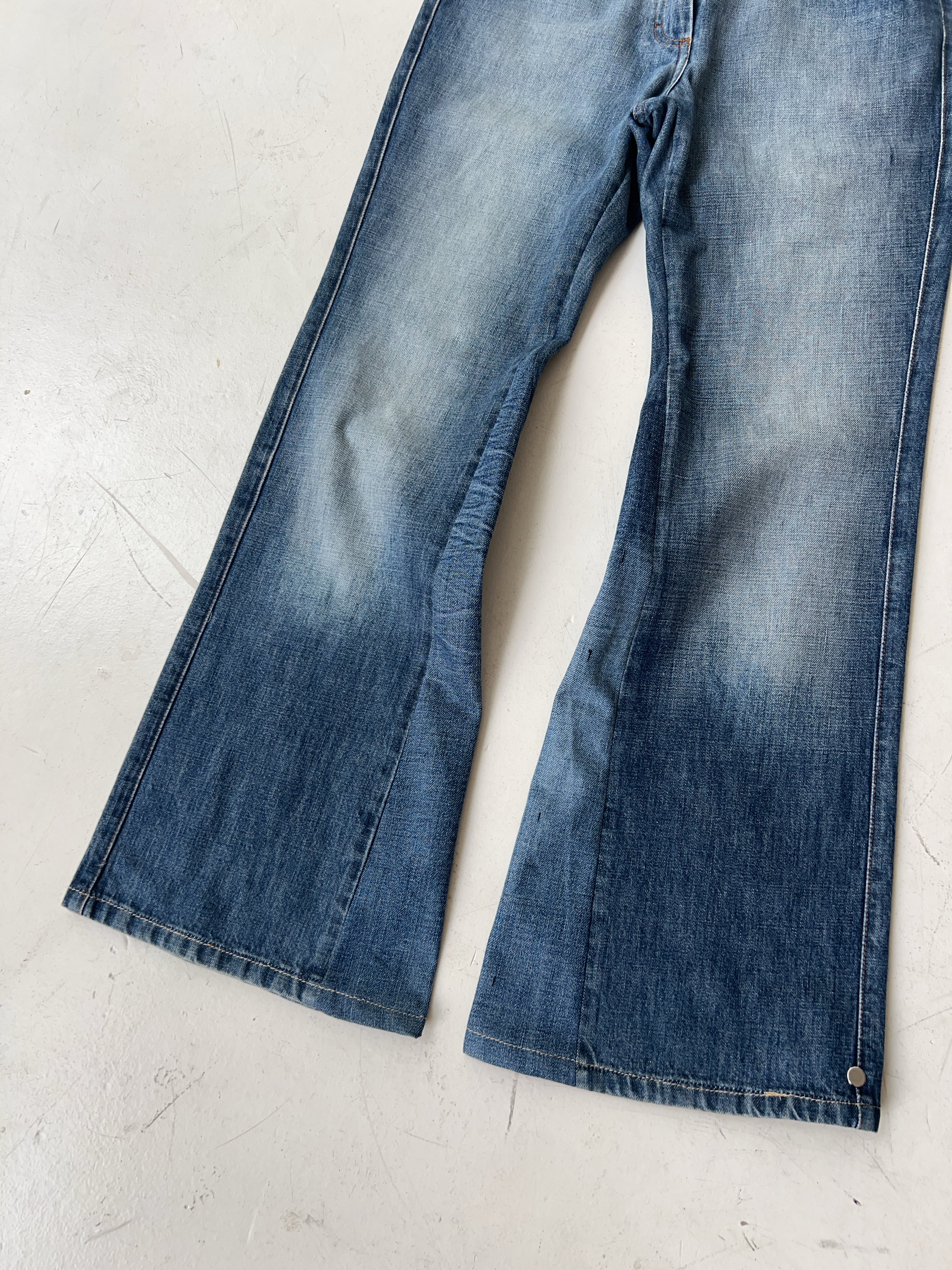 Vintage Hugo Boss High Waisted Reworked Jeans (M)