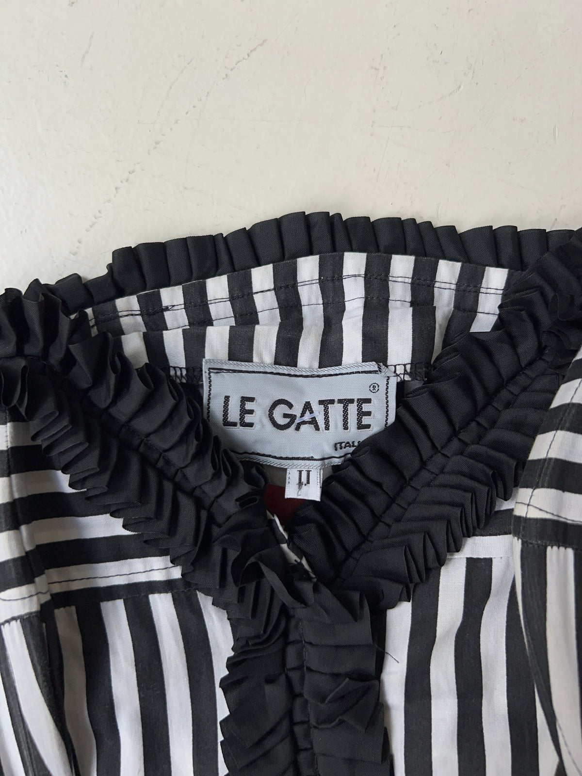 Vintage Le Gatté Strapless Top (M)