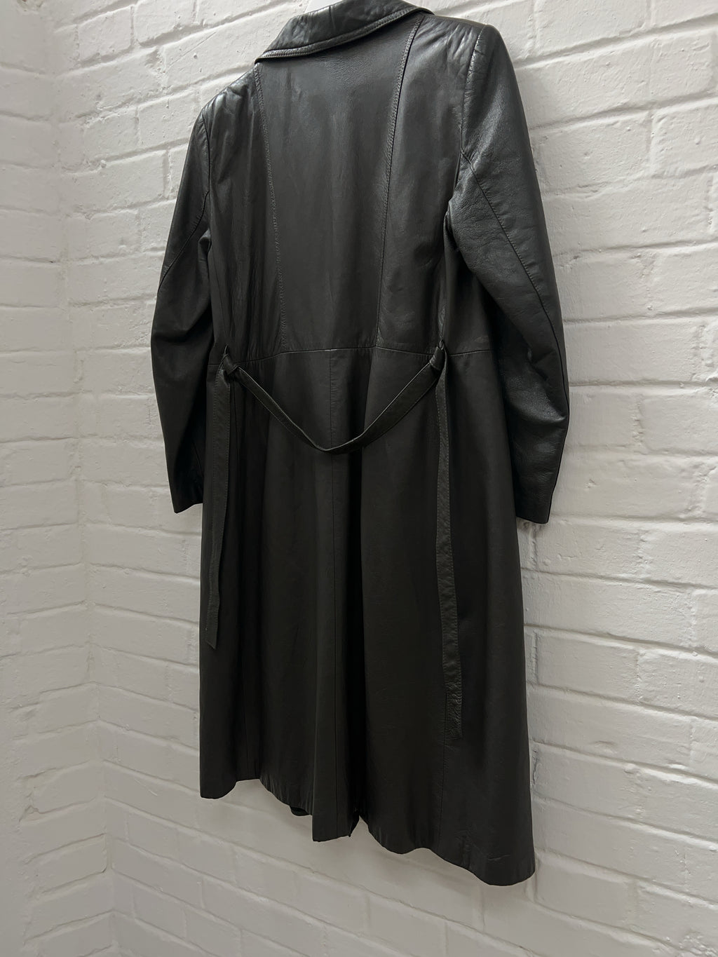 Vintage Kres maxi Ledermantel (L)