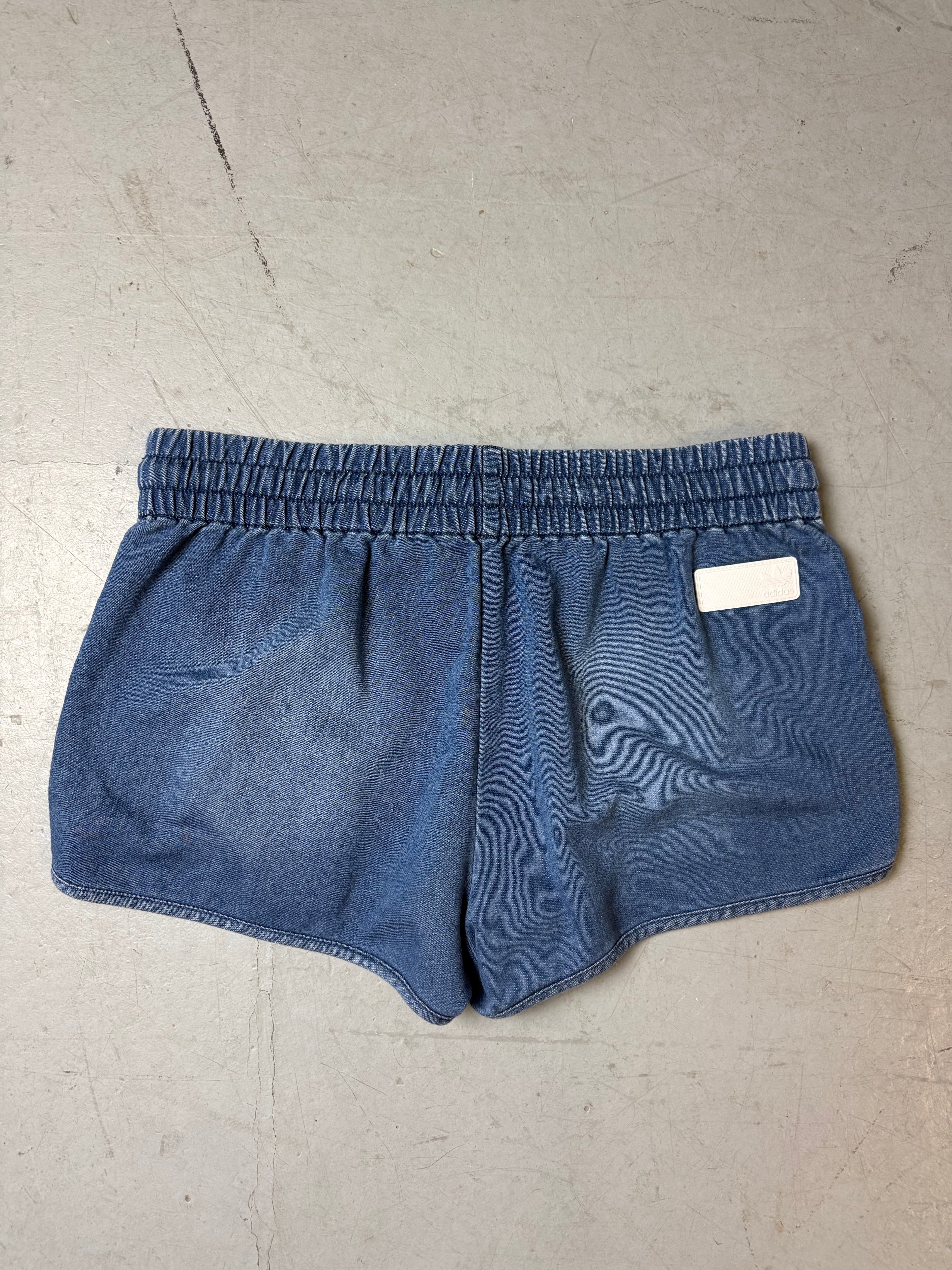 Vintage Adidas Blue Jogger Shorts S/M