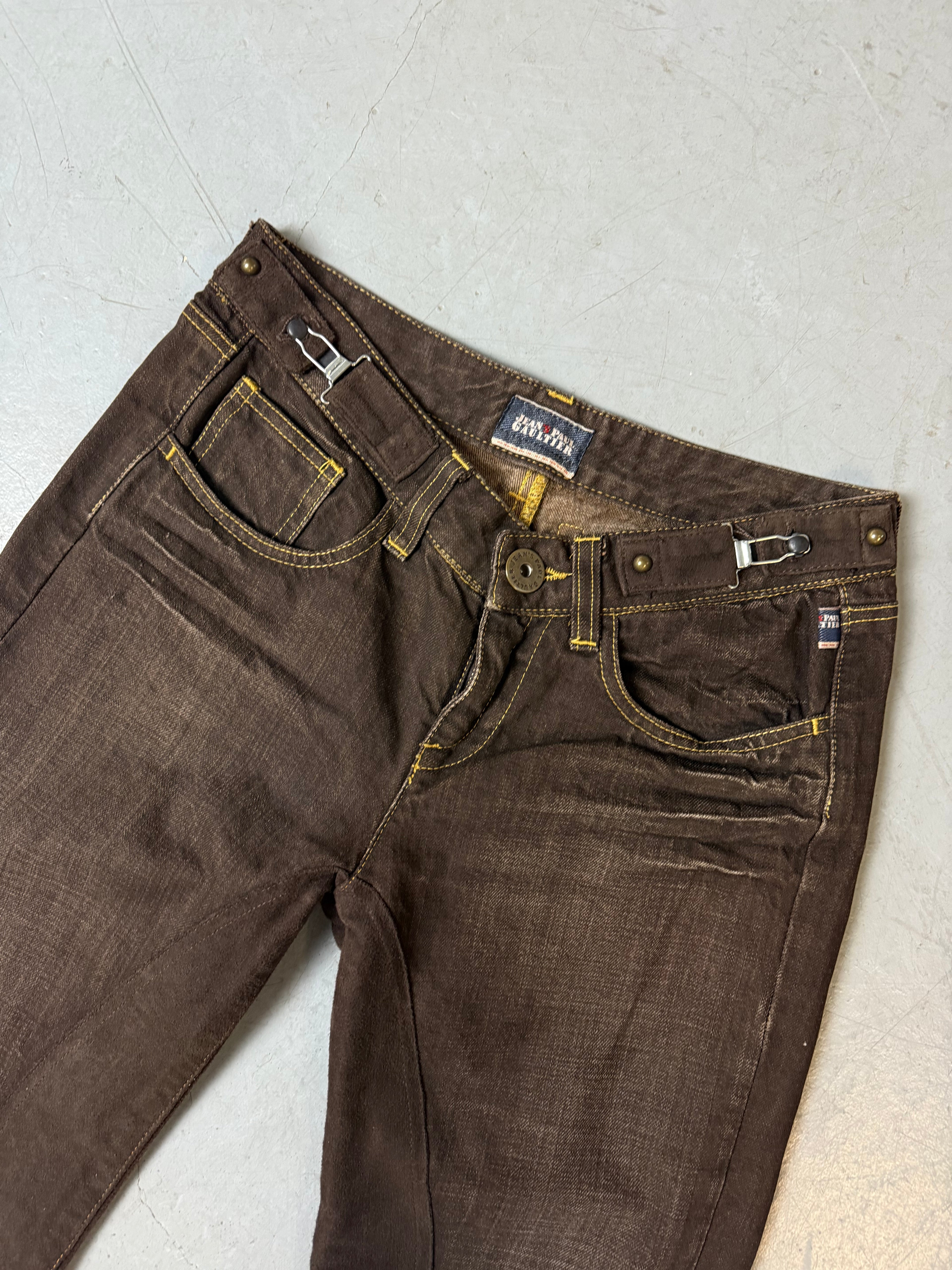 Vintage Jean‘s Paul Gaultier Brown Jeans Shorts XS