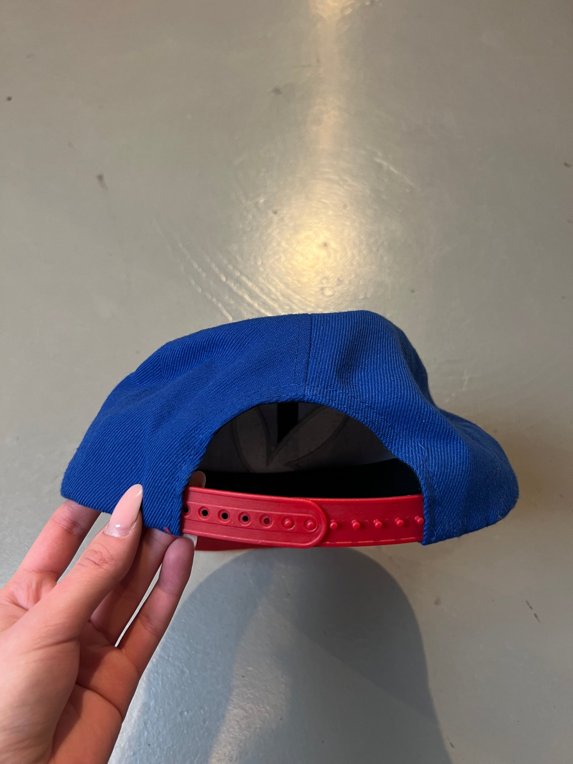 Vintage Red & Blue Playboy Cap