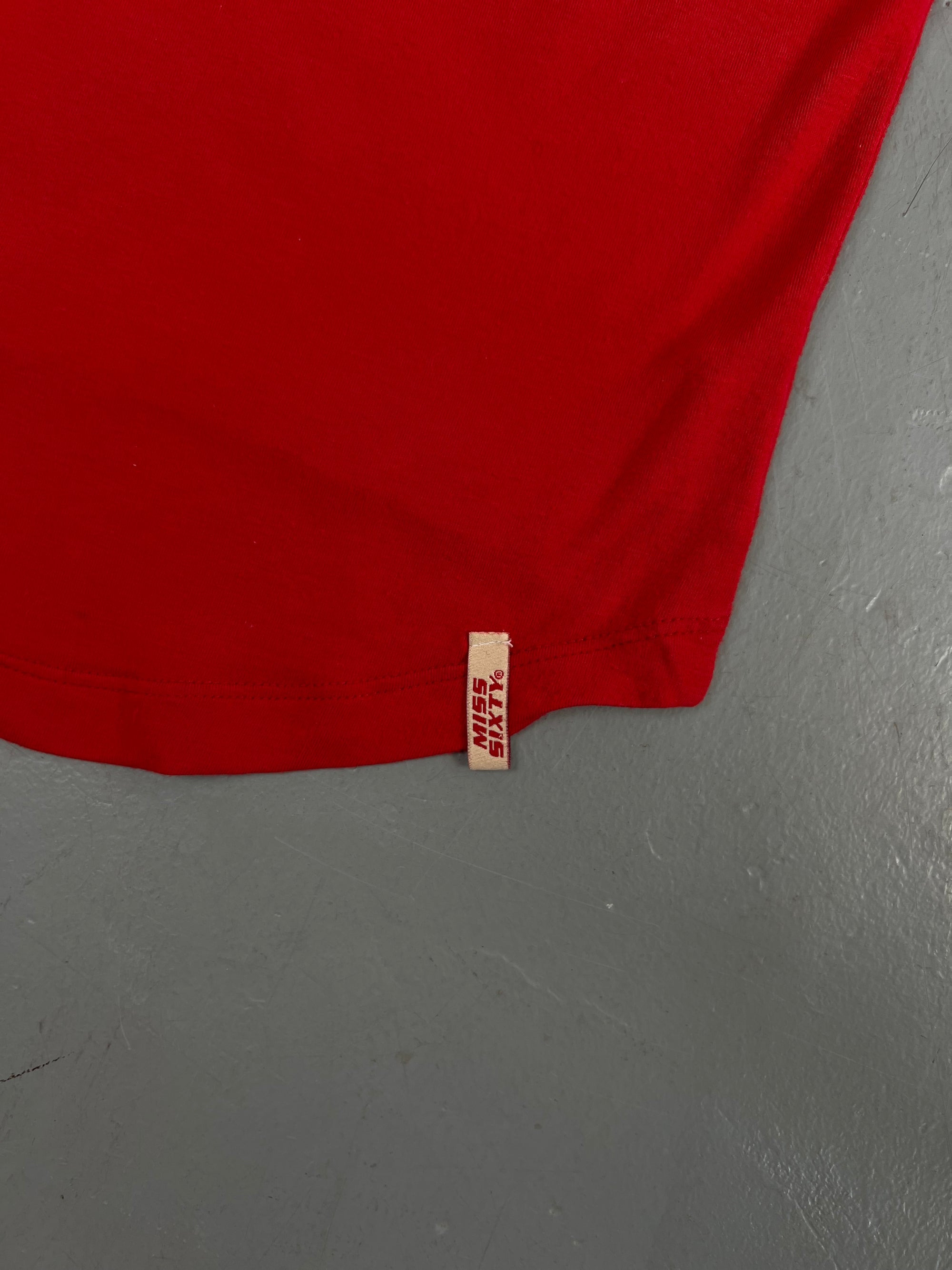 Vintage Red Miss Sixty Top S/M