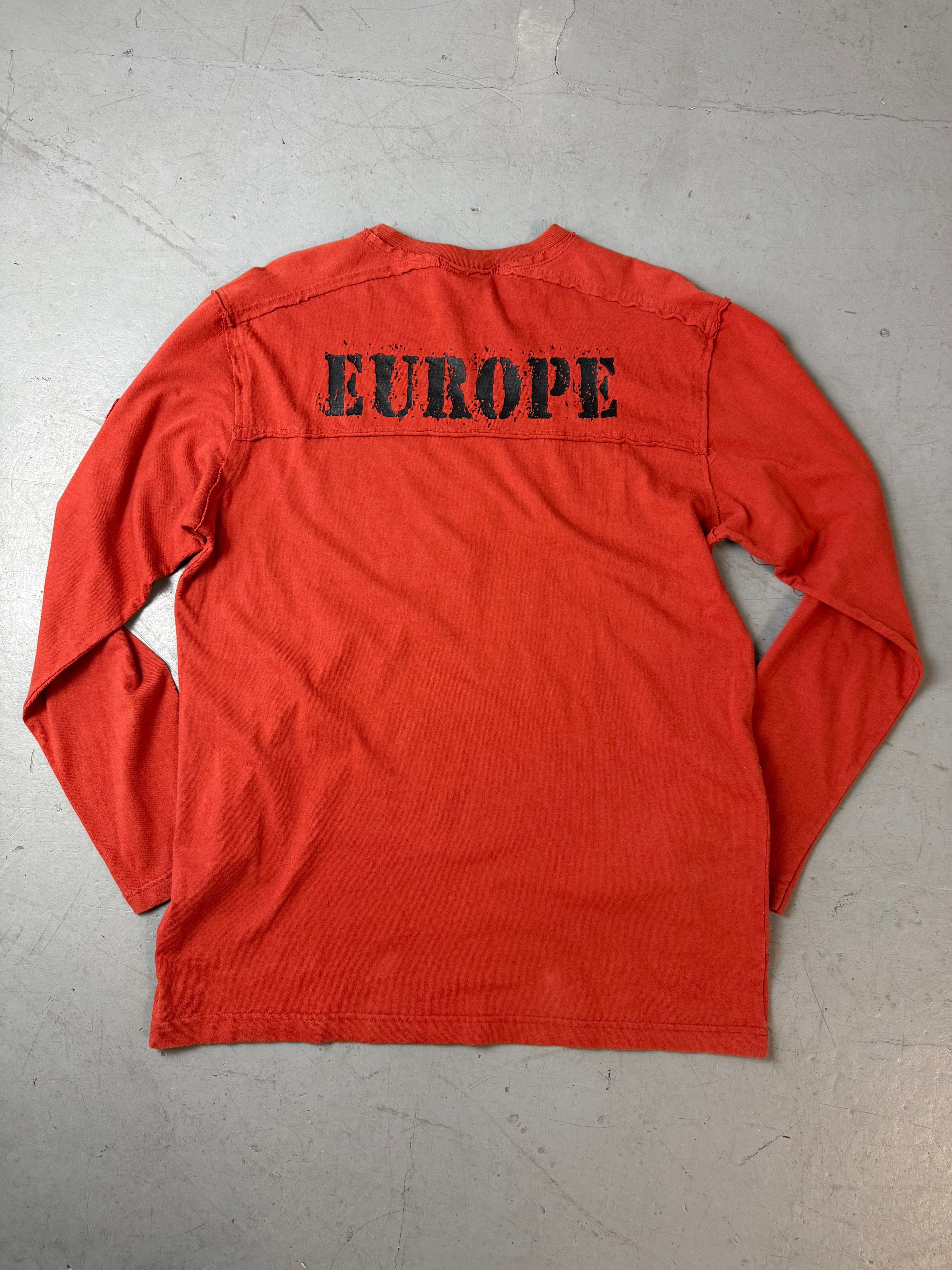 Vintage oranges Longsleeve für Herren. Y2k 200ps fashion 