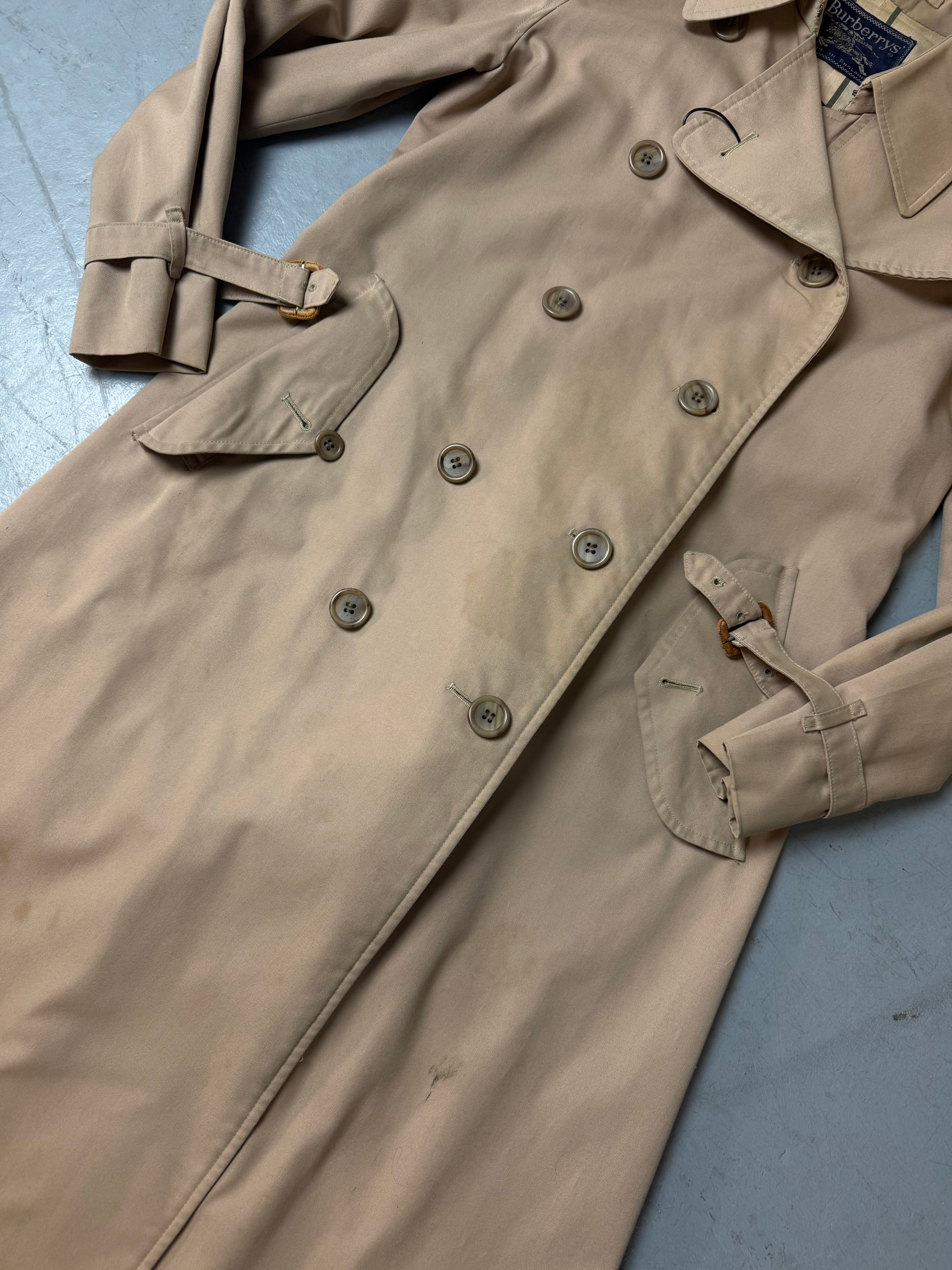 Vintage Beige Burberrys Trenchcoat M