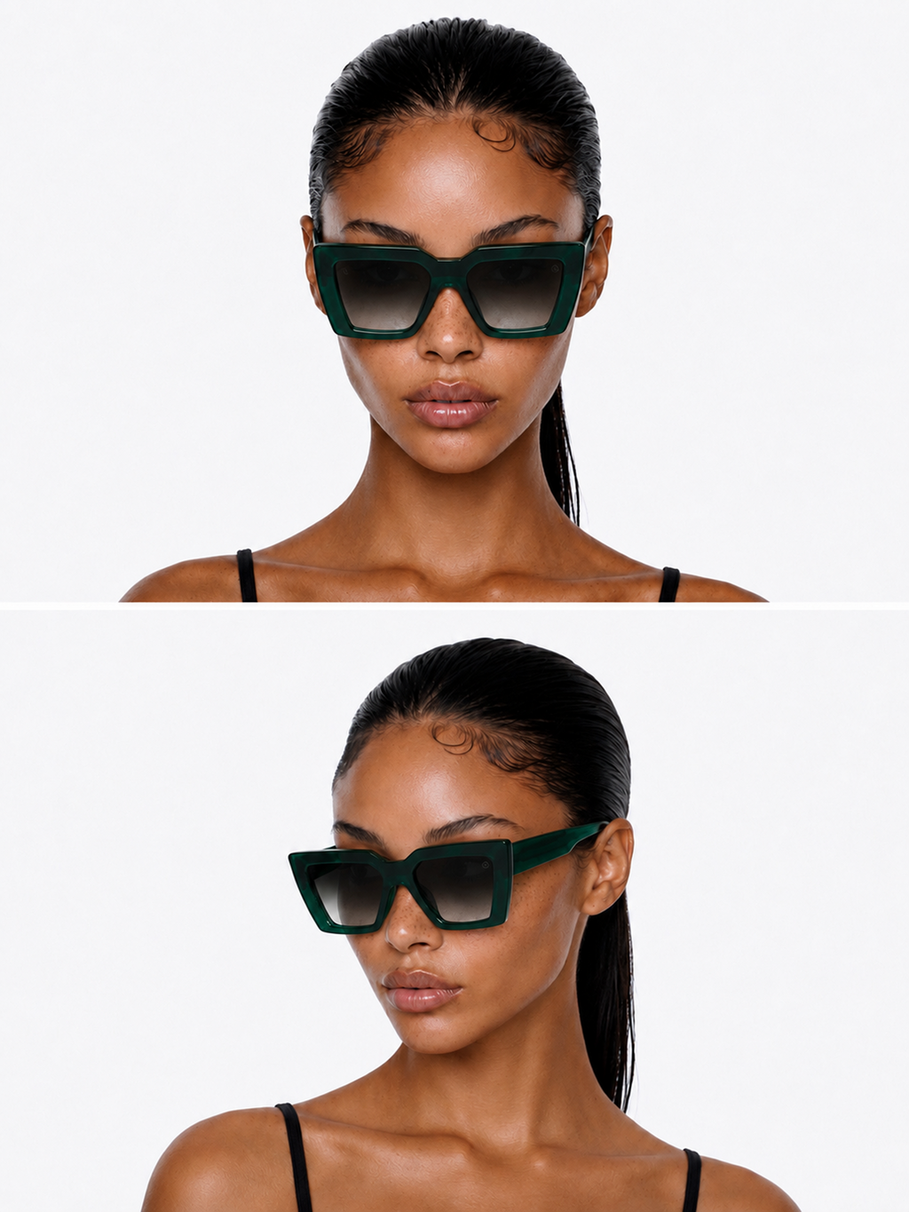 Giorgio Nannini Teal Sunglasses