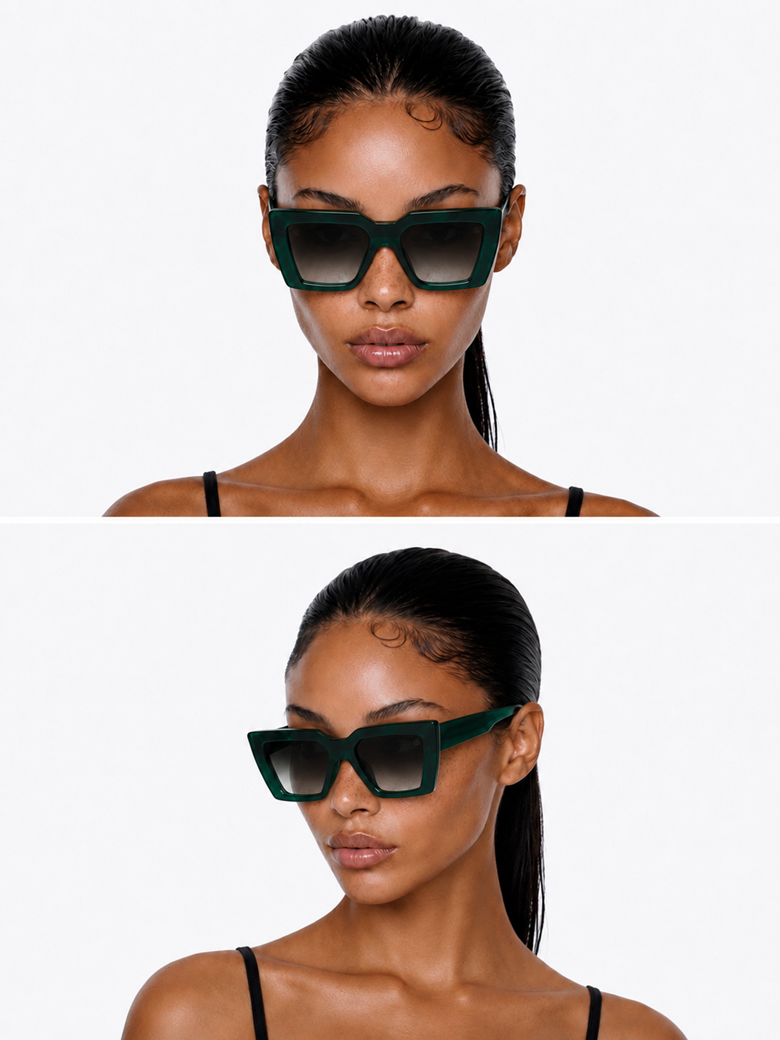 Giorgio Nannini Teal Sunglasses