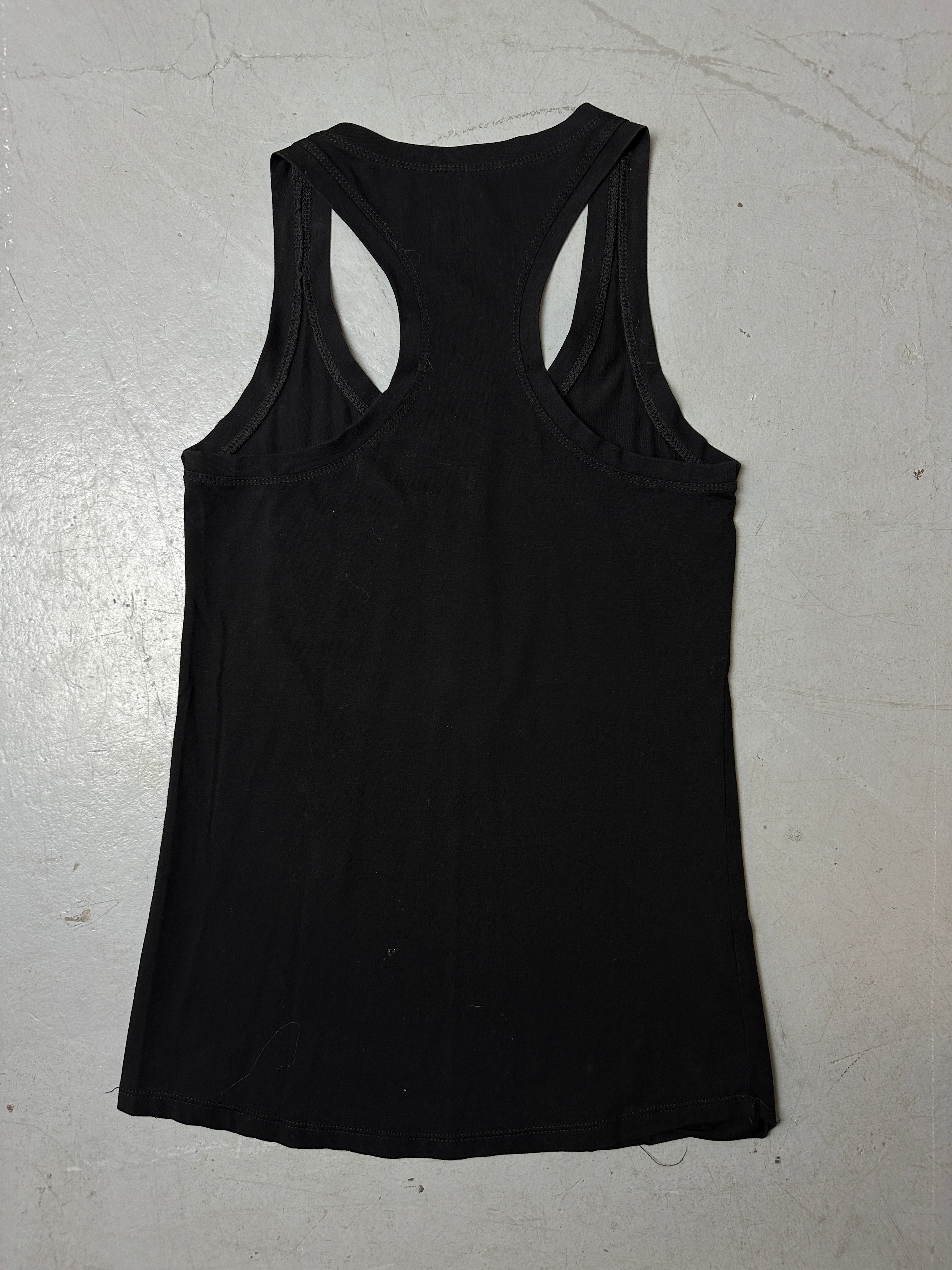Produktbild von Vintage Pocket Black Tank Top S/M von hinten