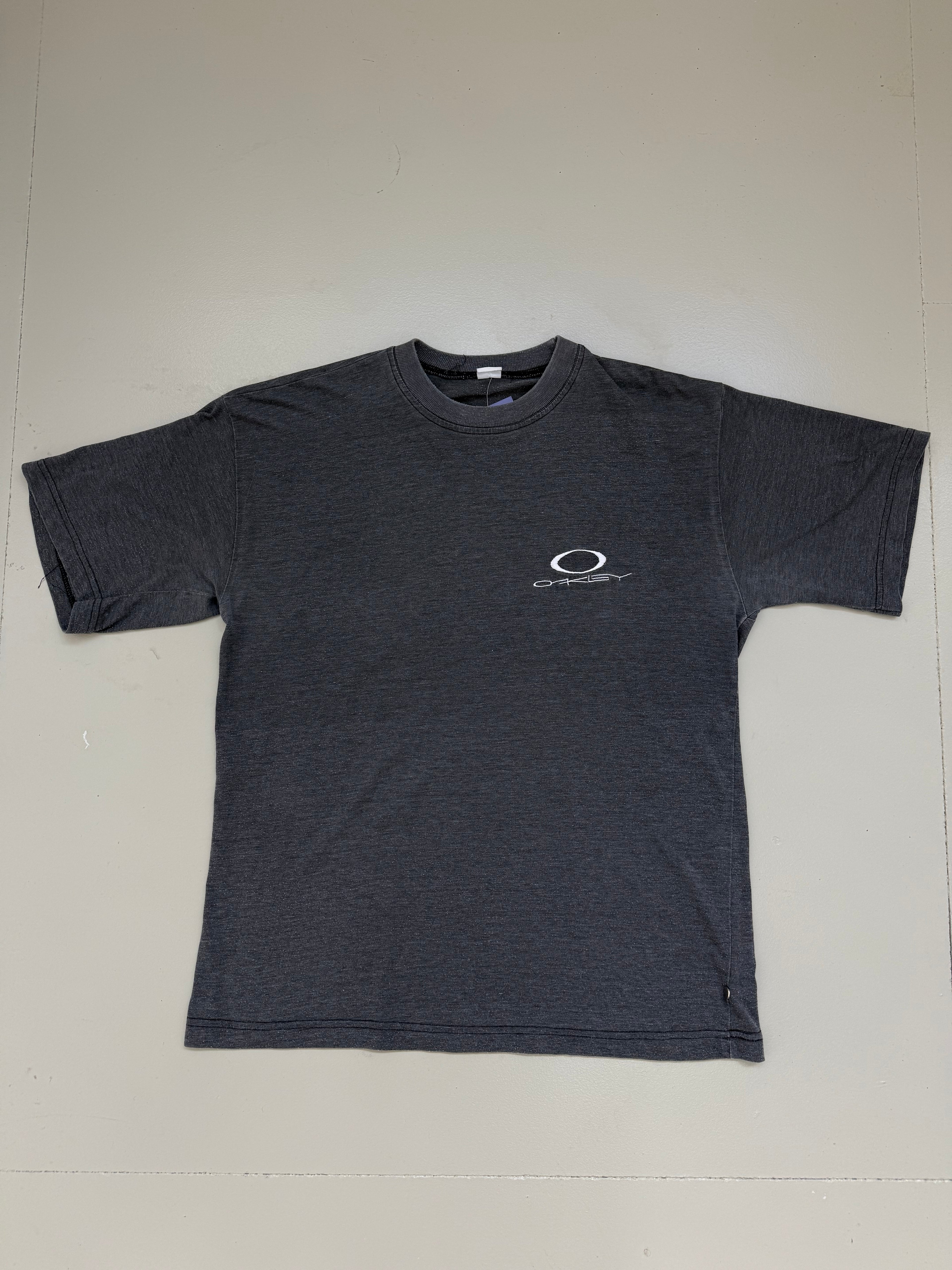 Vintage Oakley Grey T-Shirt L