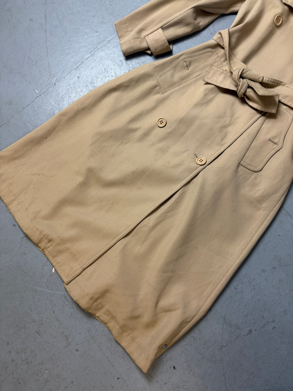 Vintage Beige Trenchcoat M