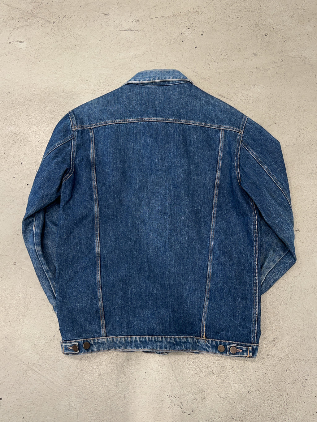 Vintage Acquavero Jeansjacke für Herren. Y2K Second Hand 2000s Fashion.