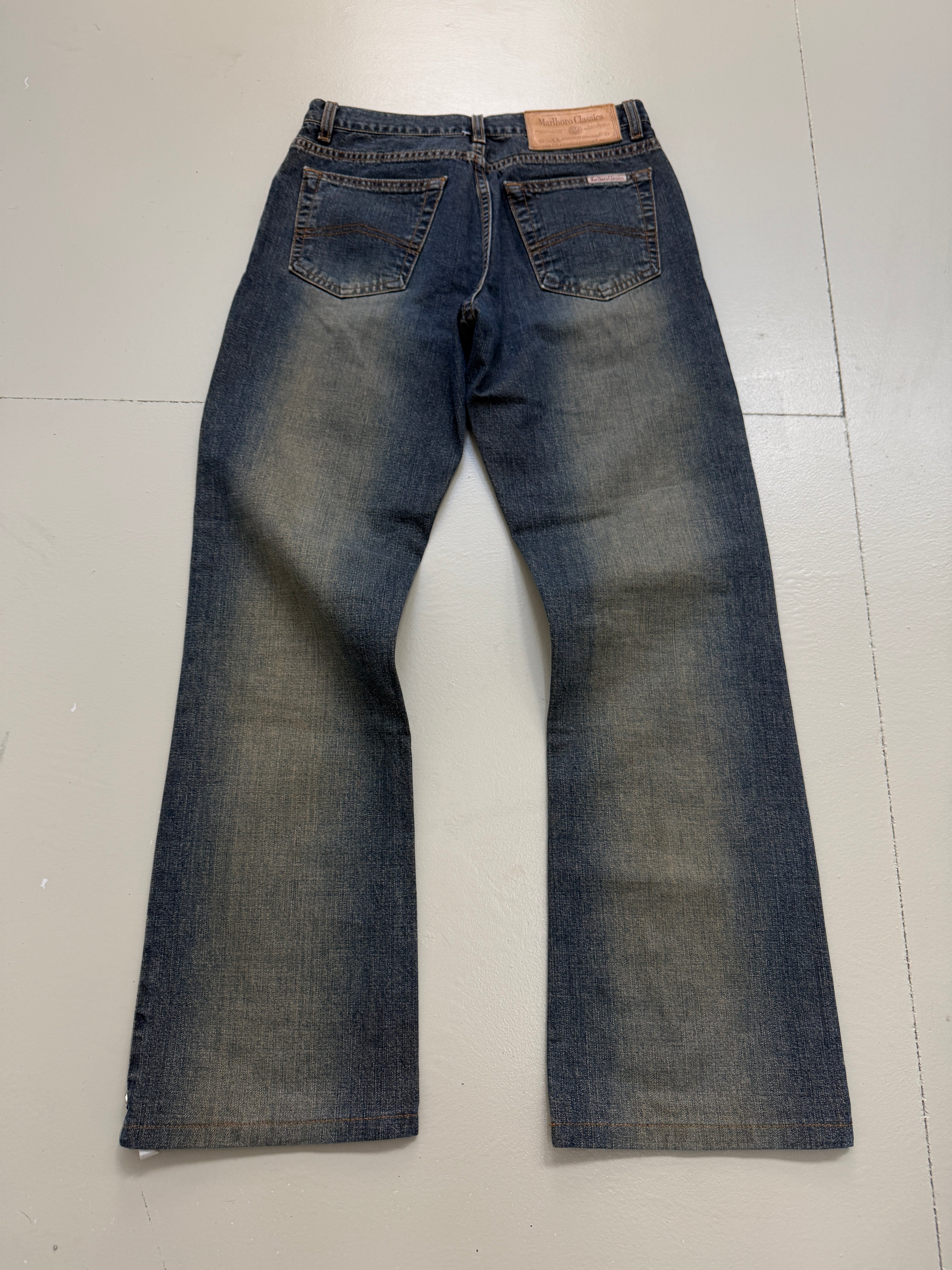 Vintage Malboro Washed Denim XS