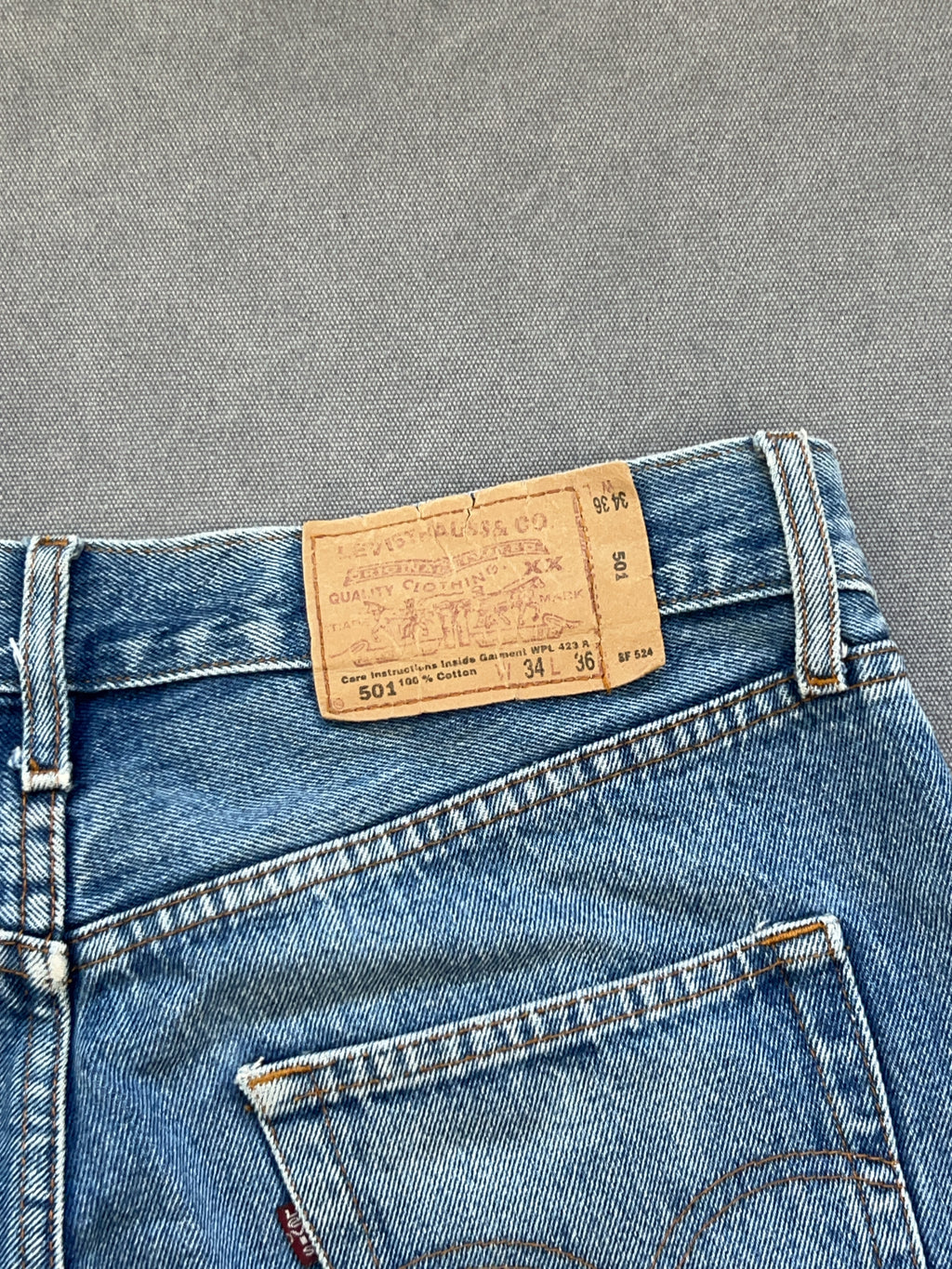 Vintage Levis 501 Baggy Jeans (L)