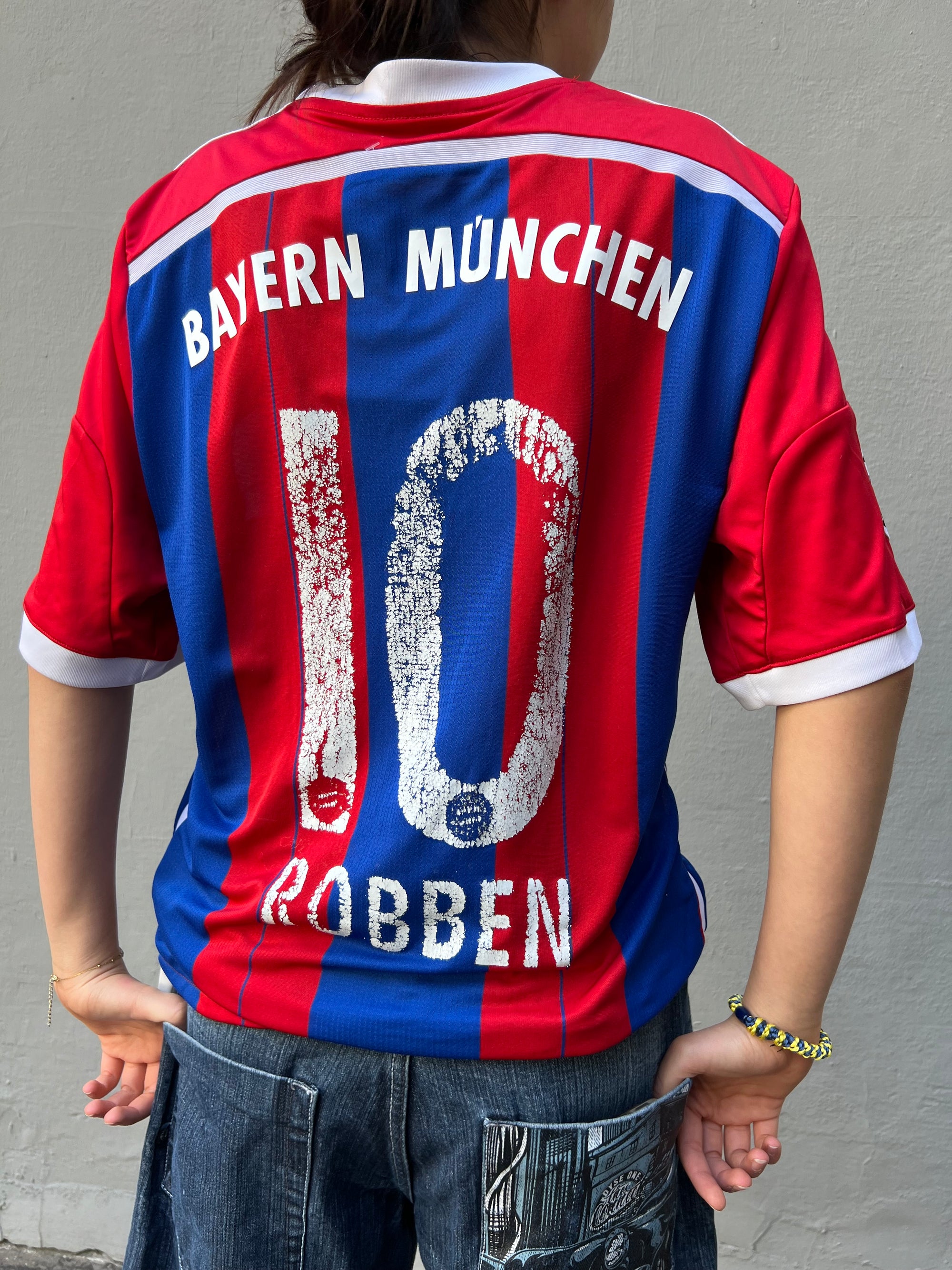 Vintage Adidas FC Bayern CL Trikot S/M