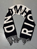 Vintage Richmond Spell-Out Knit Scarf for girl’s. Y2K Second Hand 2000s Fashion 