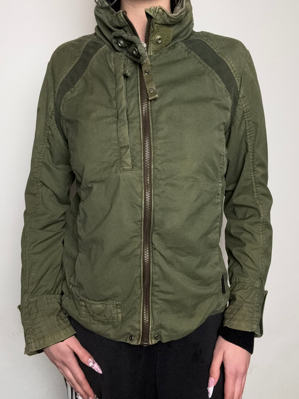 Vintage G-Star Raw Green Jacket unisex. Y2K Second Hand 2000s Fashion