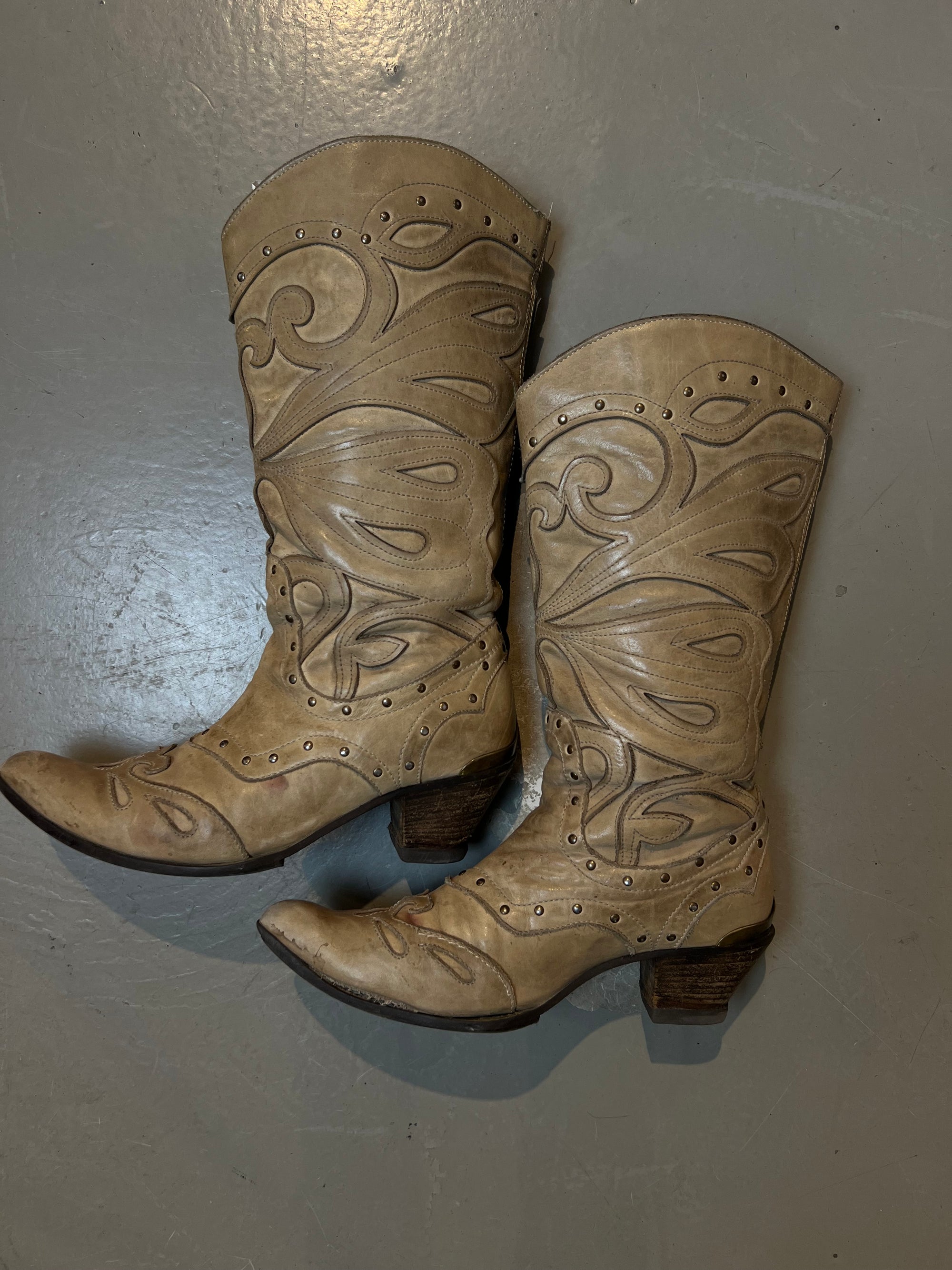 Vintage Cavalli Cowboy Boots 39