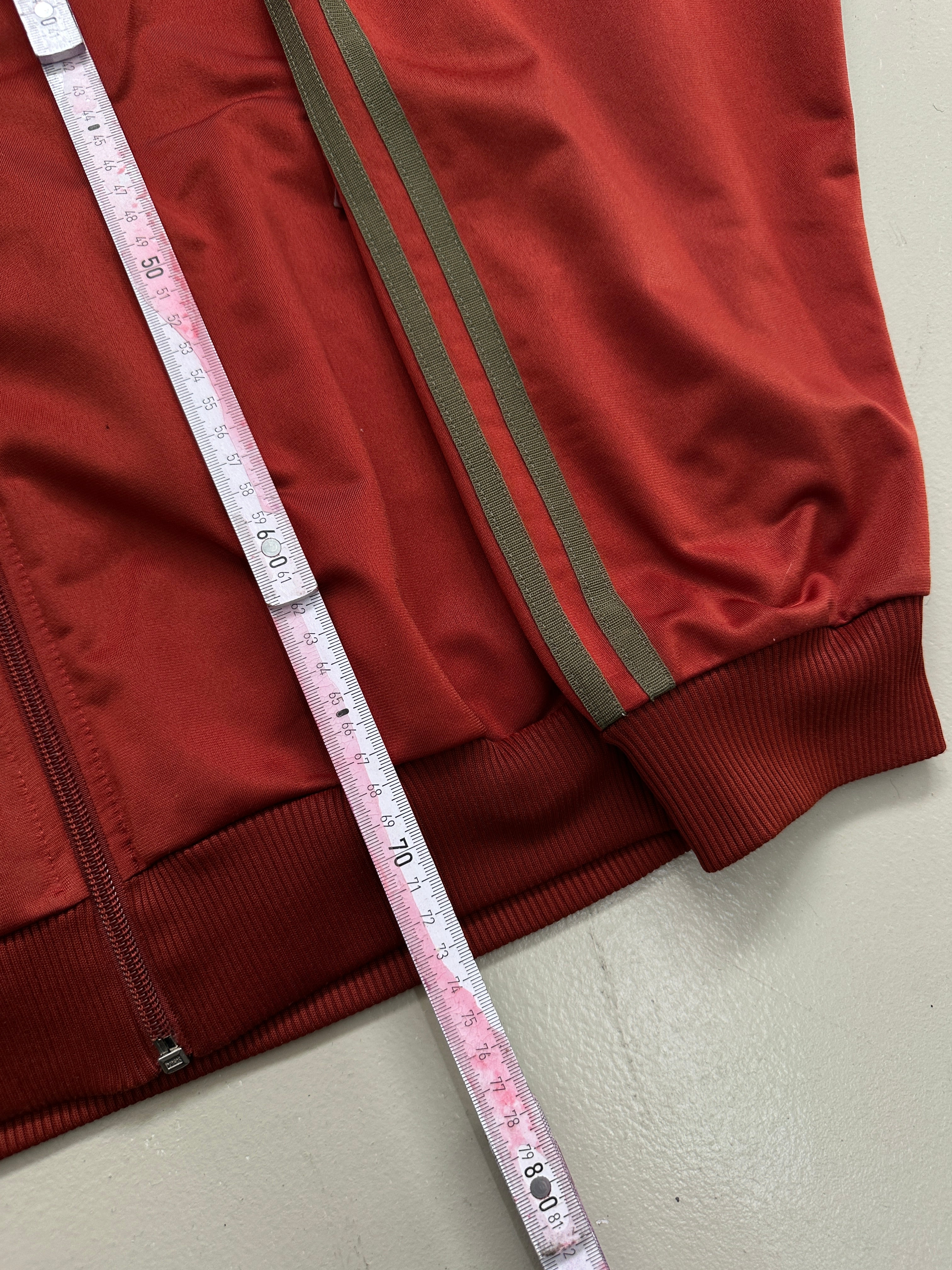 Vintage Adidas Red and Green Track Jacket XL