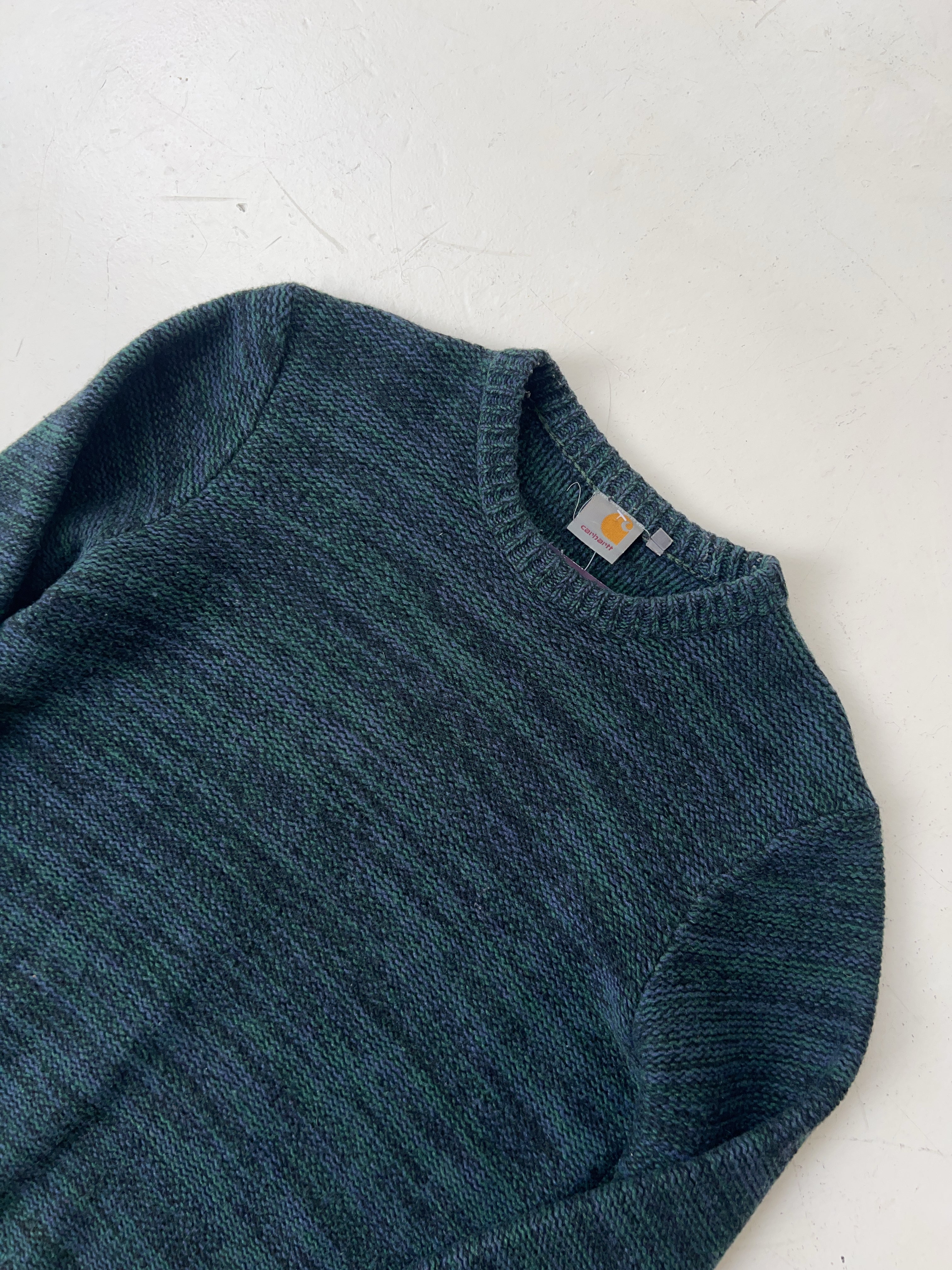 Vintage Carhartt Wool Knit Sweater (S)
