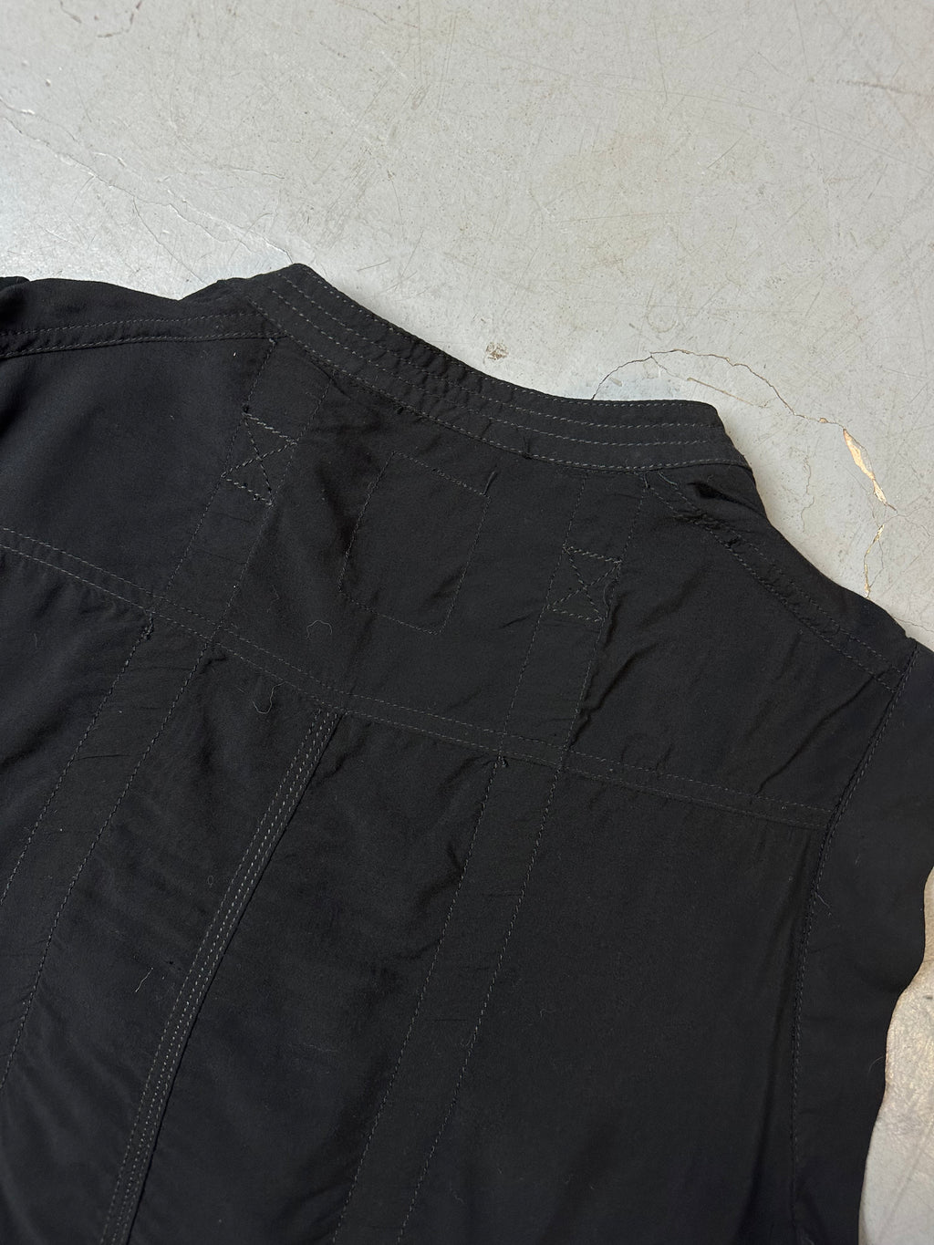 Vintage G-Star Black Sleeveless Blouse L