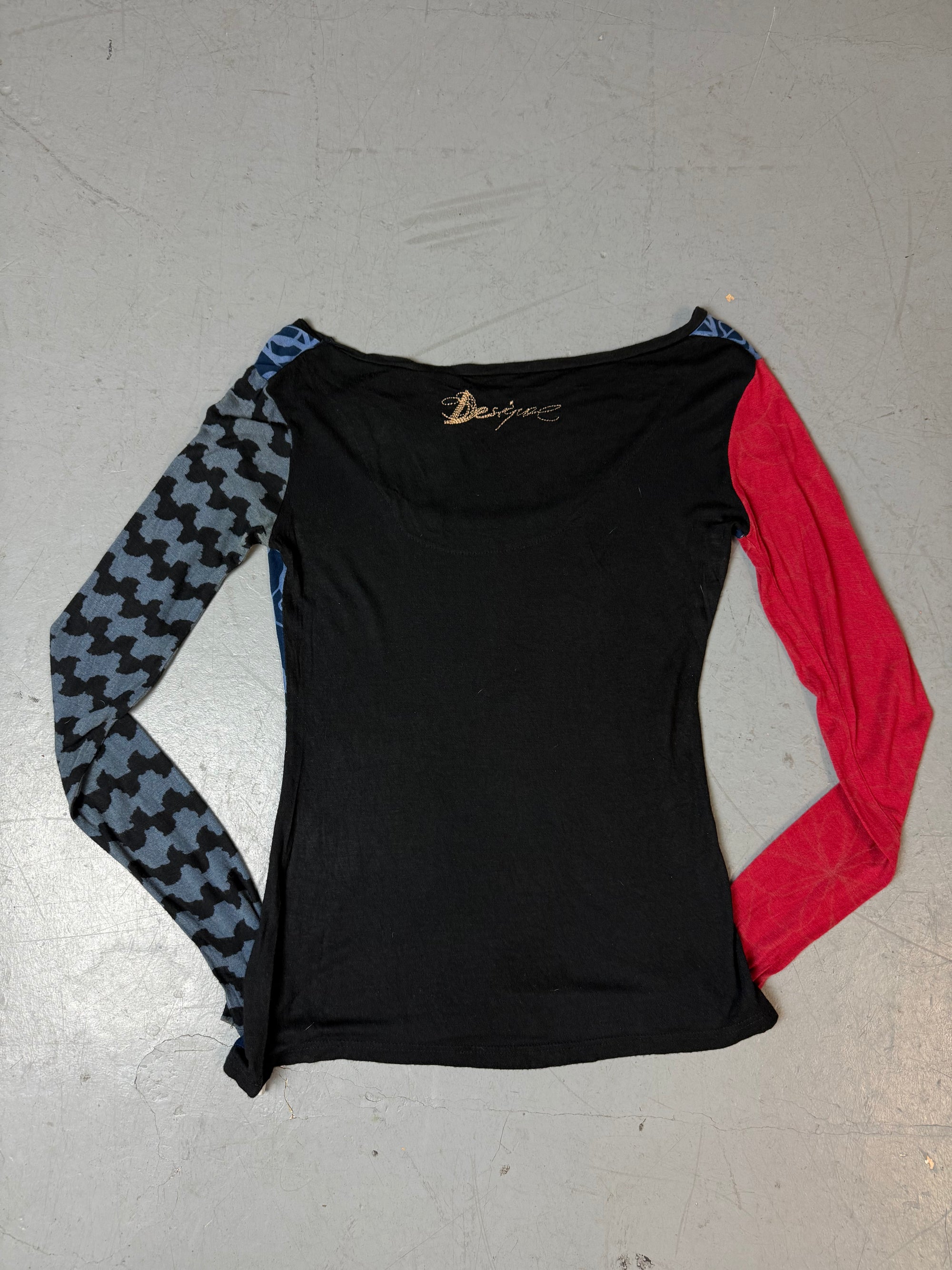 Vintage Desigual Colorful Longsleeve S/M