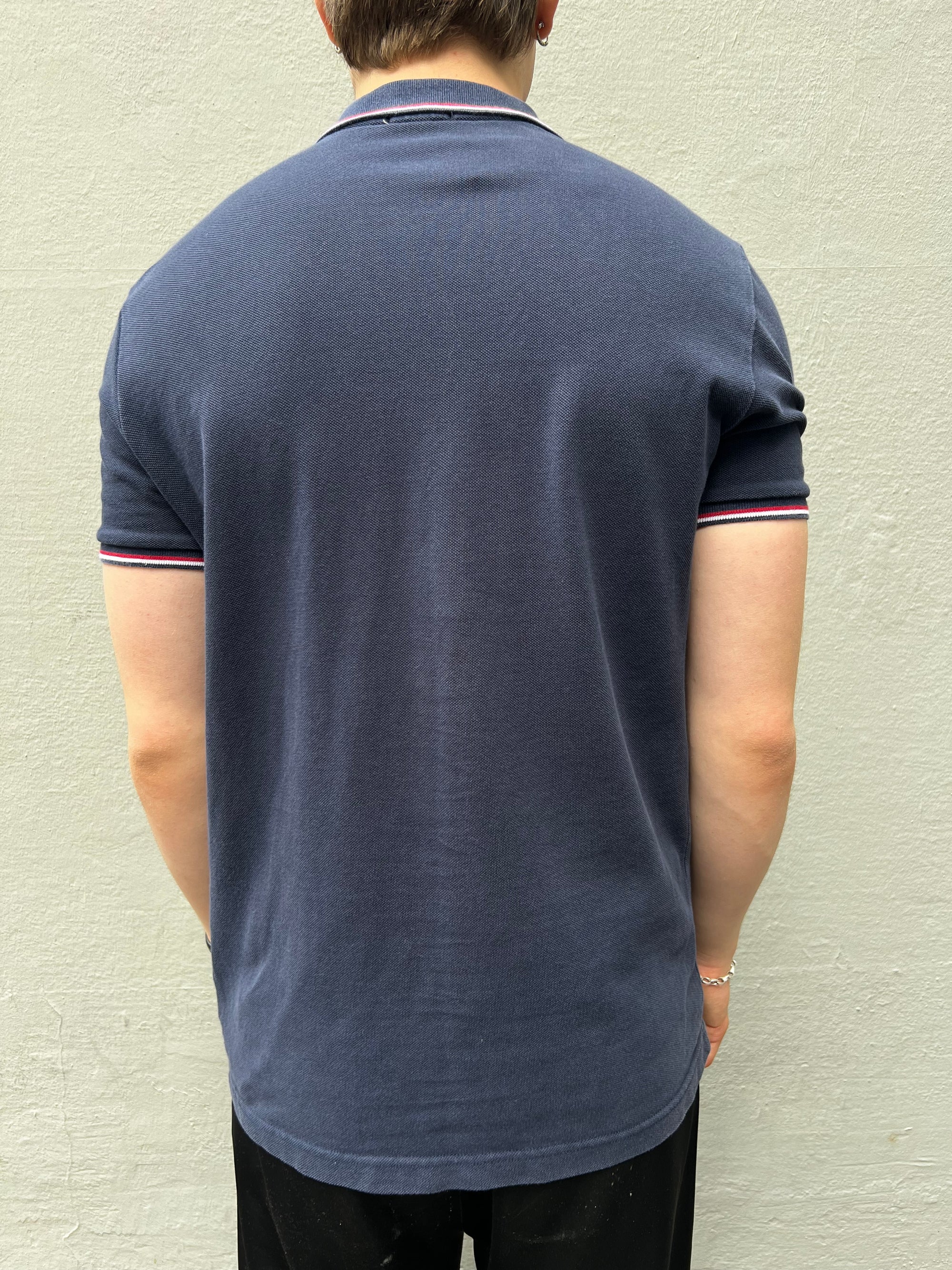 Vintage Moncler Polo Navyblue S/M