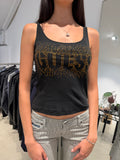 Vintage Guess Rhinestone Tanktop (S)