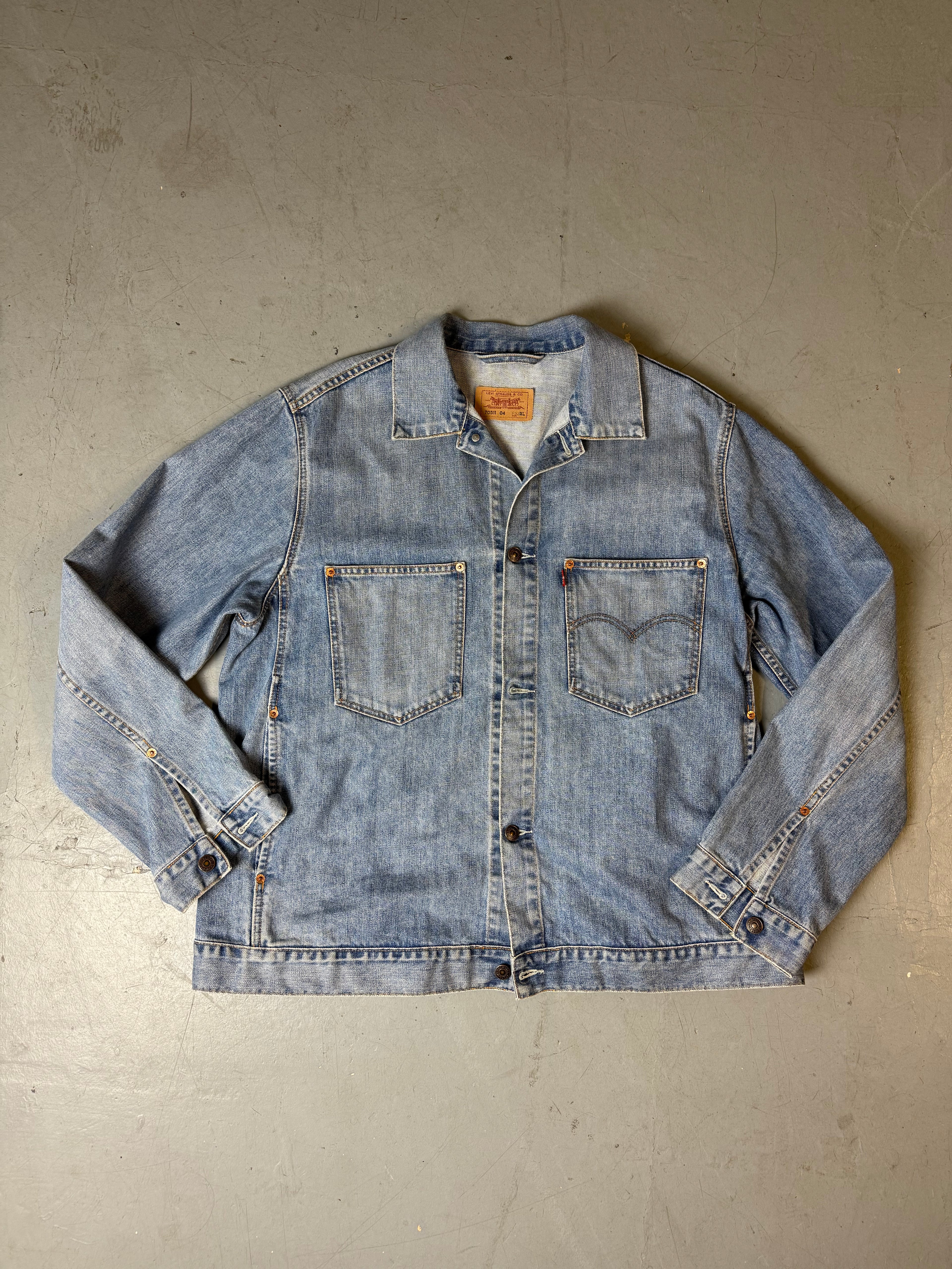 Produktbild von Vintage Levis Light Blue Denim Jacket von Vorne