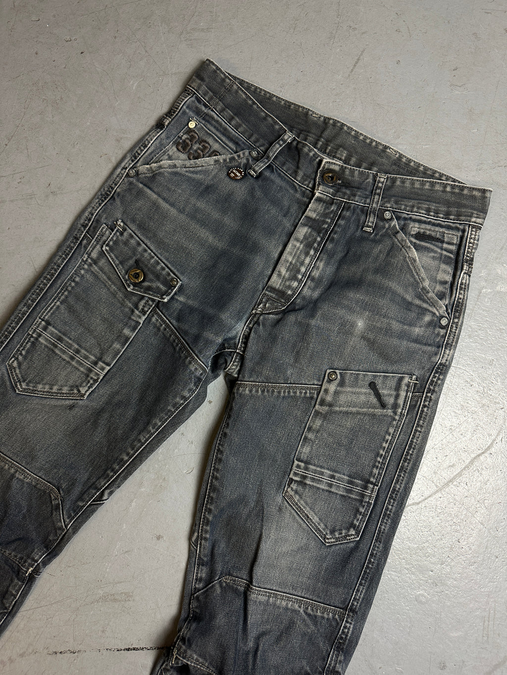 Detailbild von Vintage G-Star Raw Denim S/M von vorne 