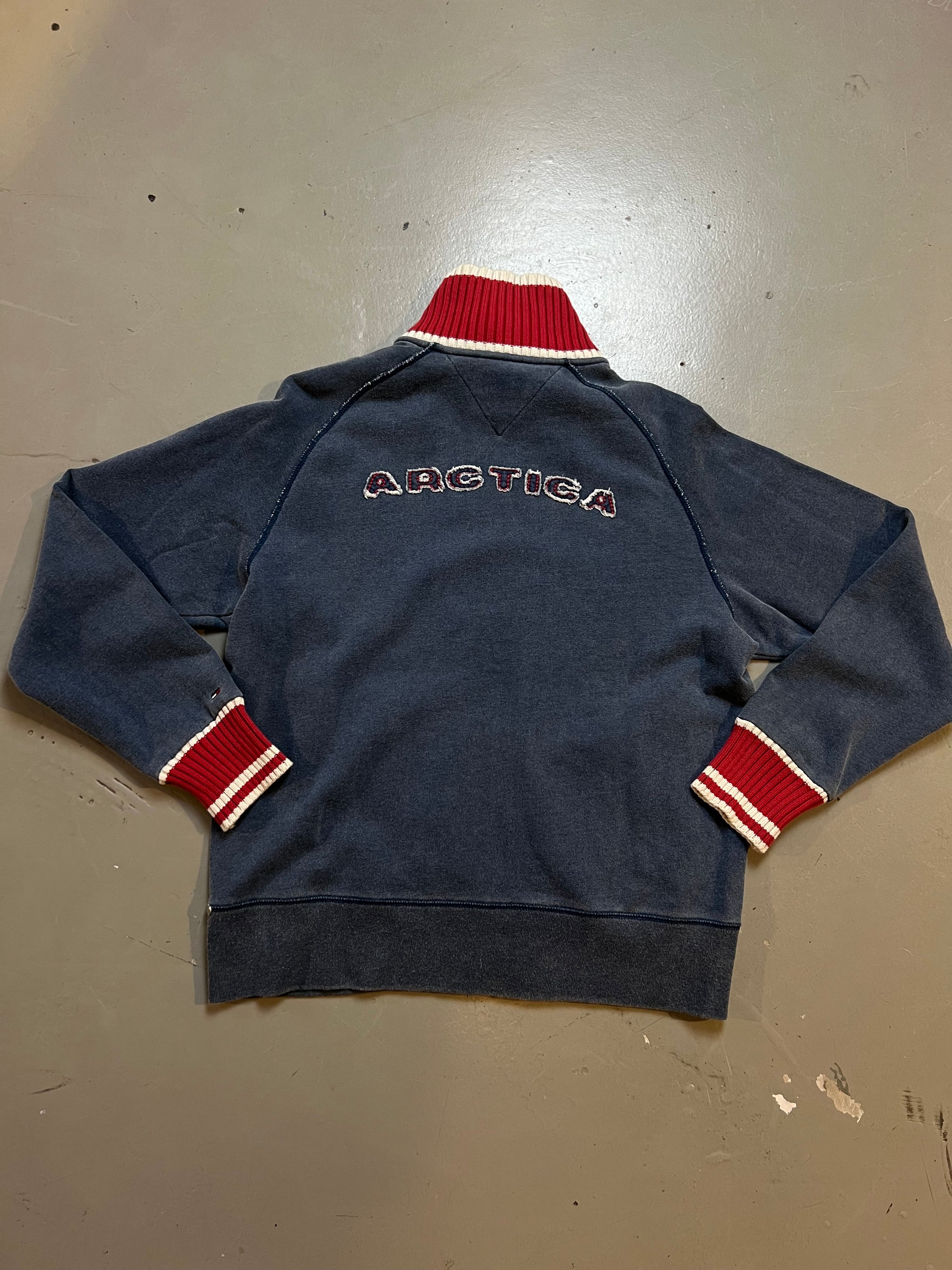 Vintage Blue Tommy Hilfiger Zip Jacket L