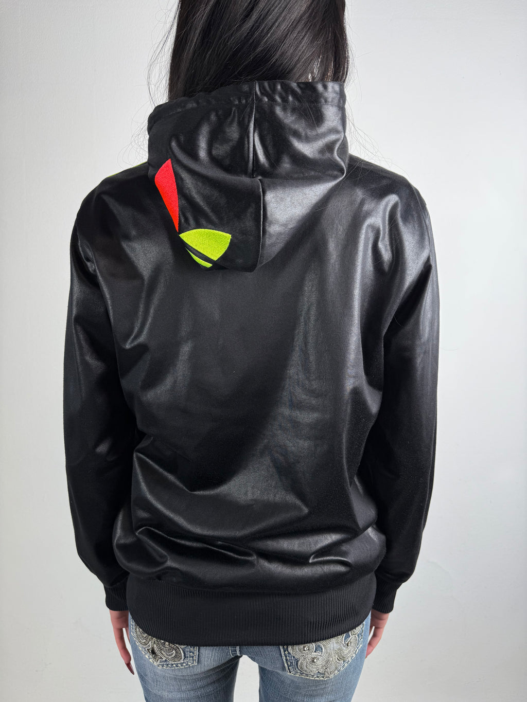 Vintage Adidas Chile62 Black Green and Red Track Jacket S/M