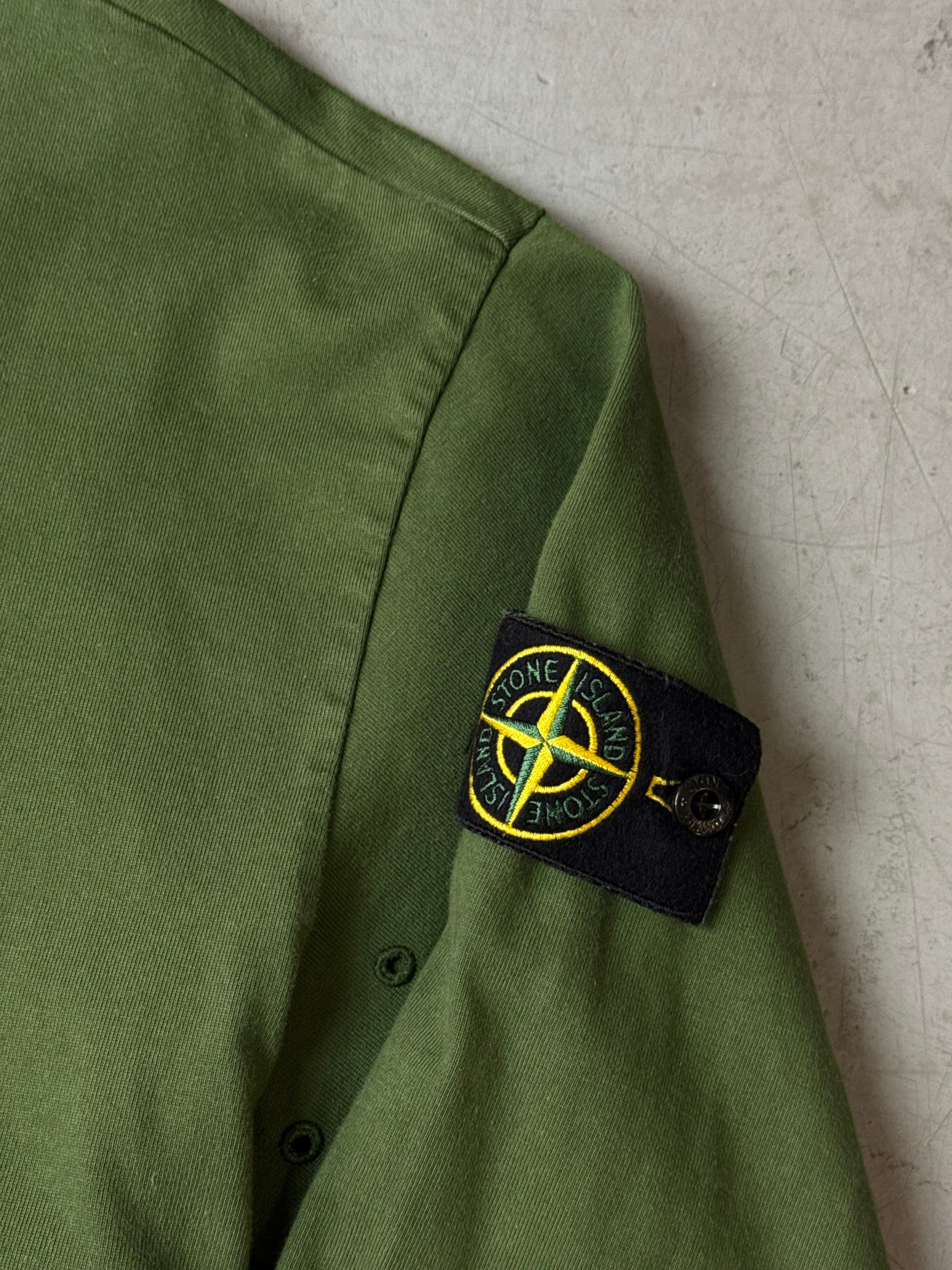Vintage Stone Island Dark Green Crewneck Sweater L