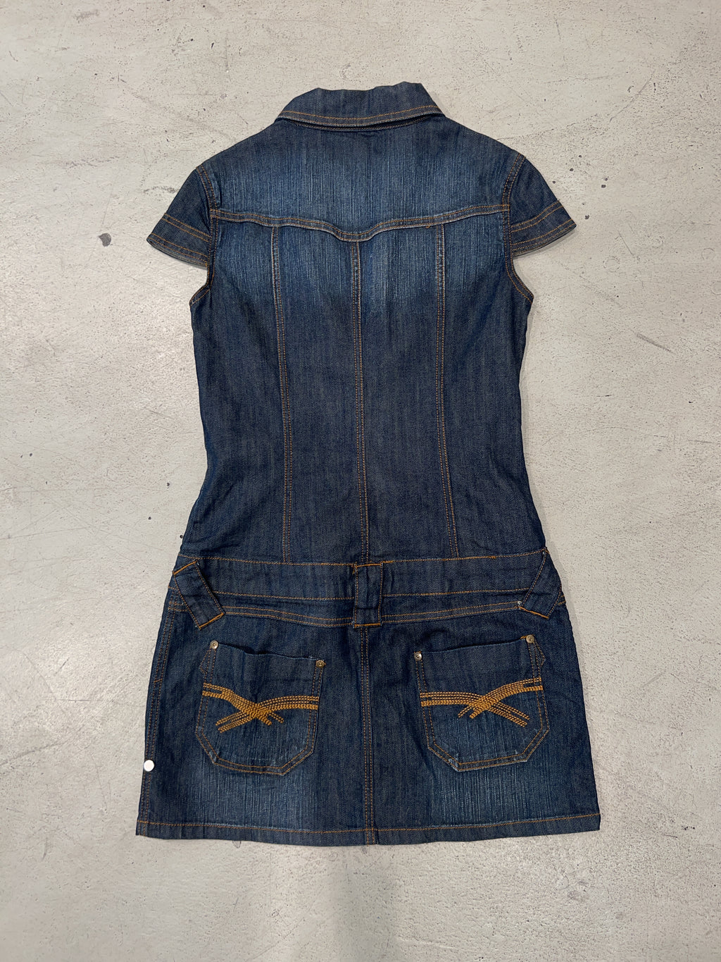 Vintage Denim Dress (S)