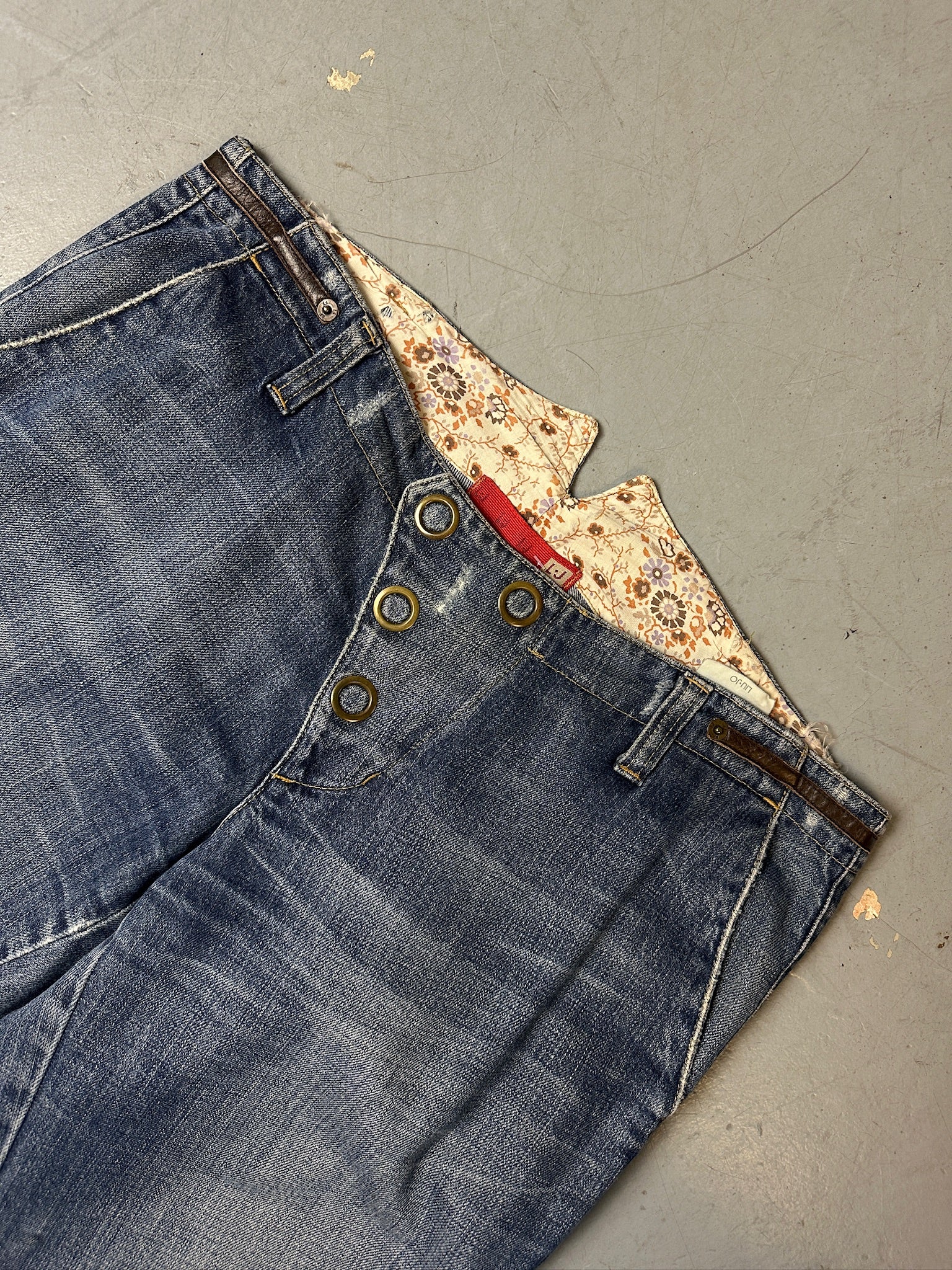 Vintage Liu Jo Straight Leg Denim L