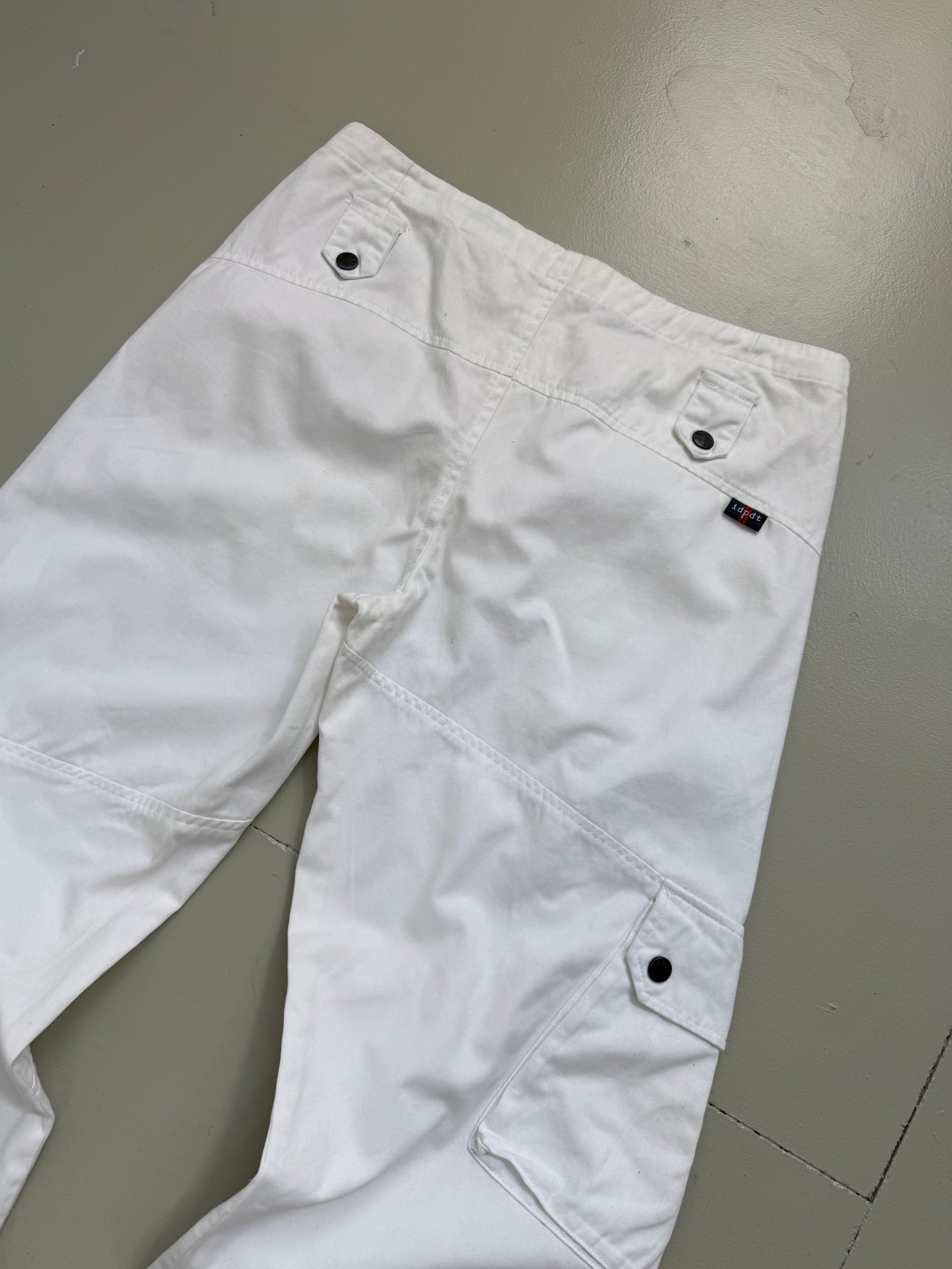 Vintage White Light Cargo Pants M