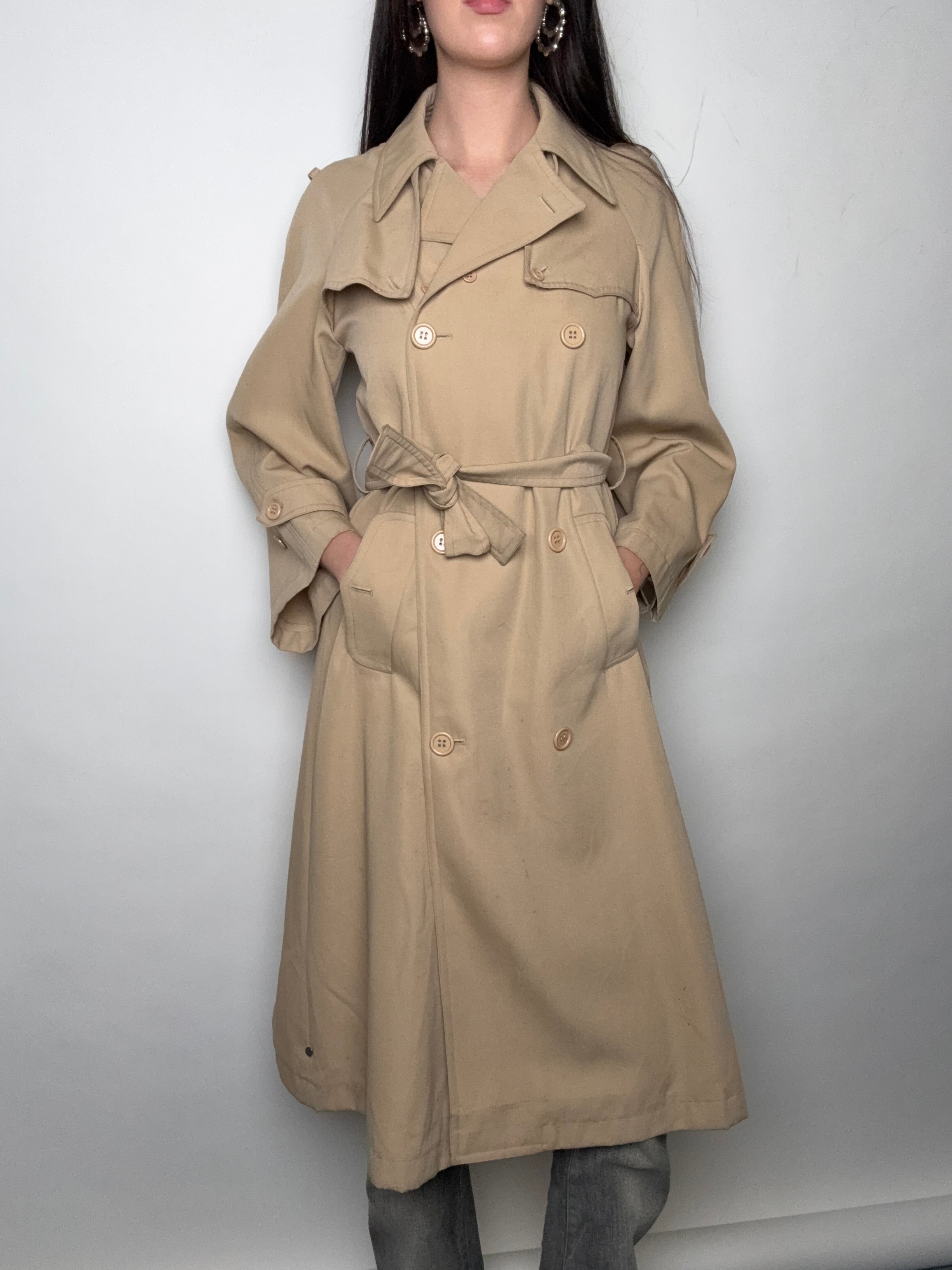 Vintage Beige Trenchcoat M