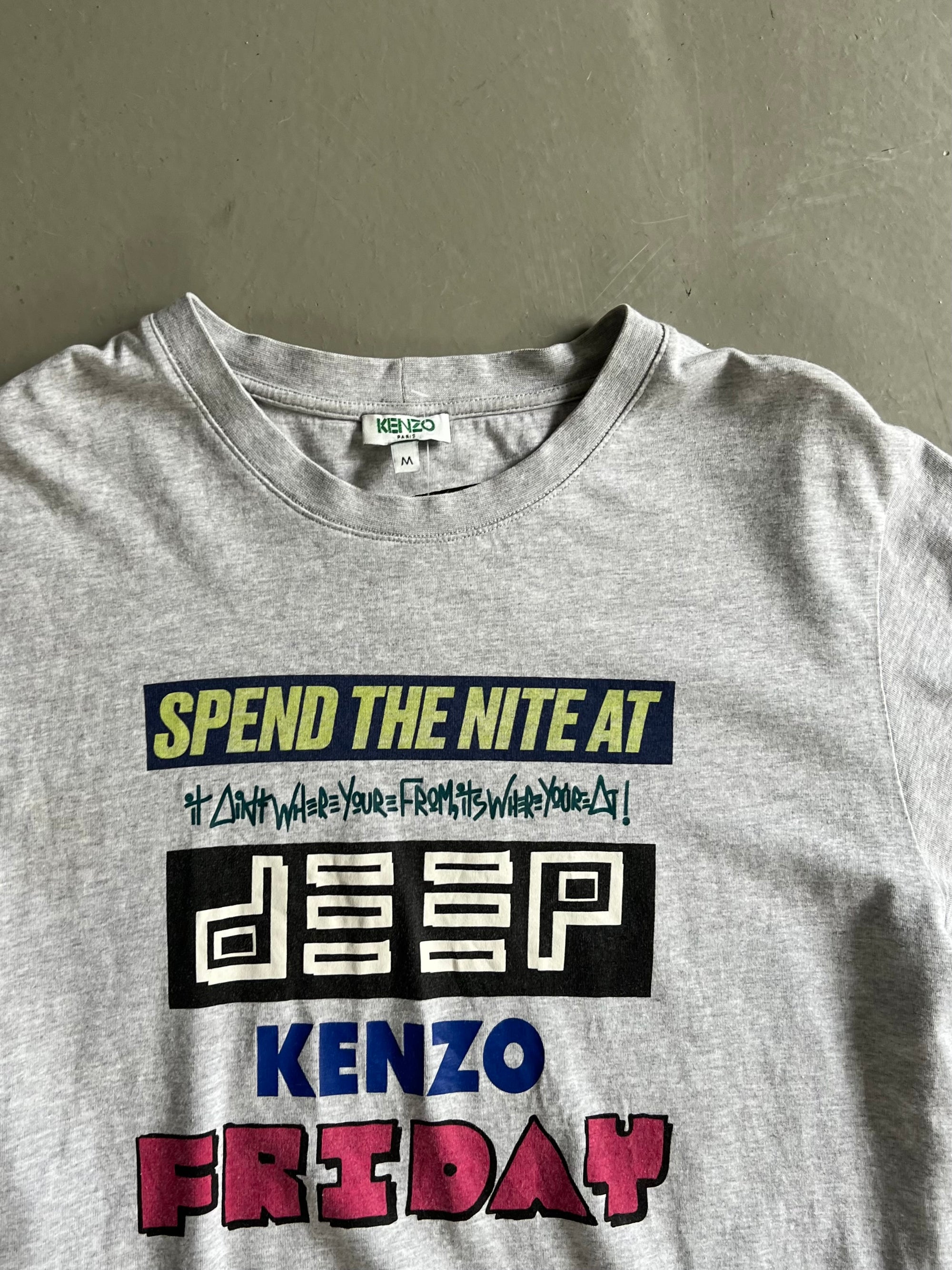 Vintage Kenzo Graphic T-Shirt S/M
