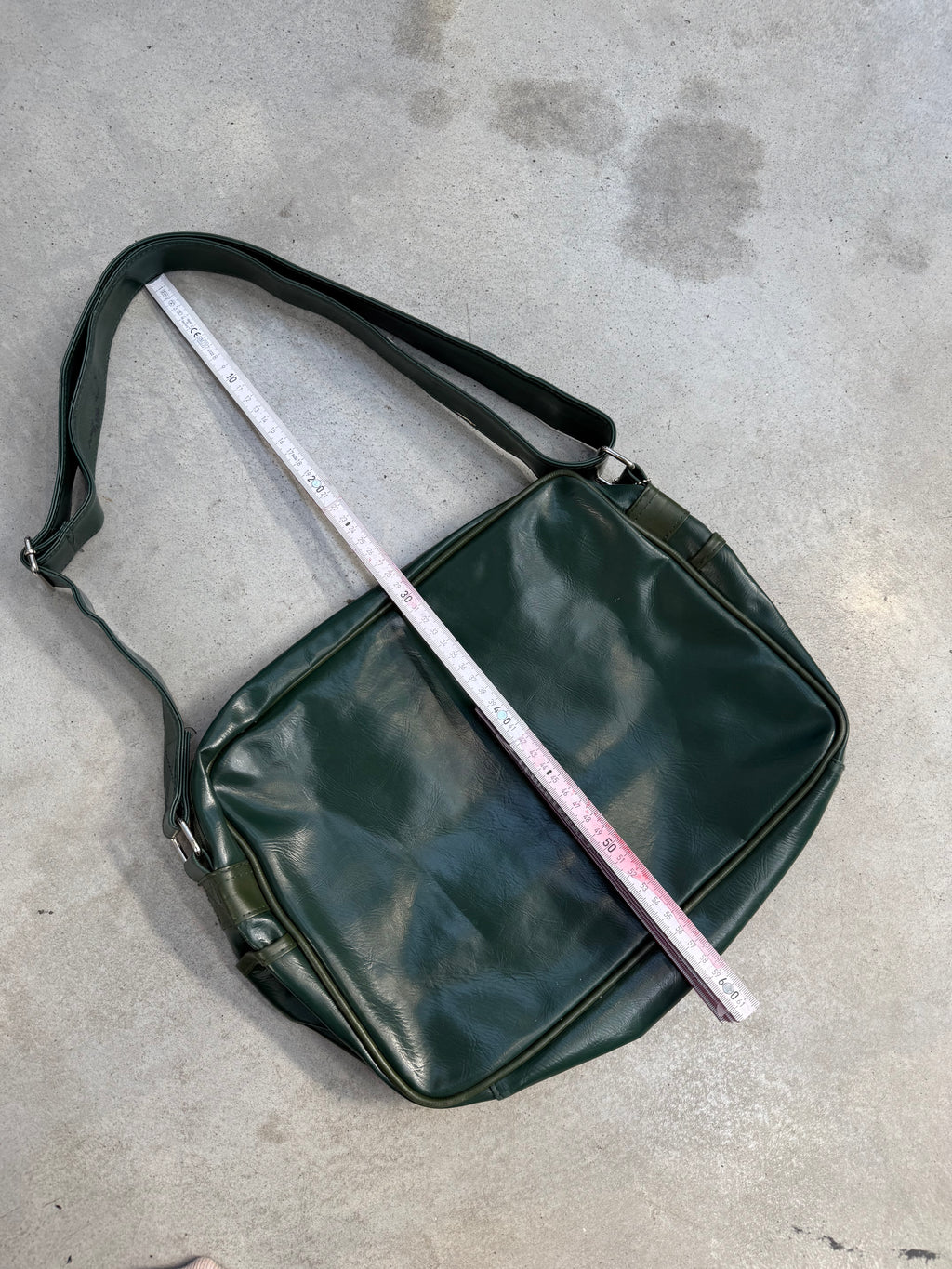 Vintage Gola Green Camouflage Crossbody Bag