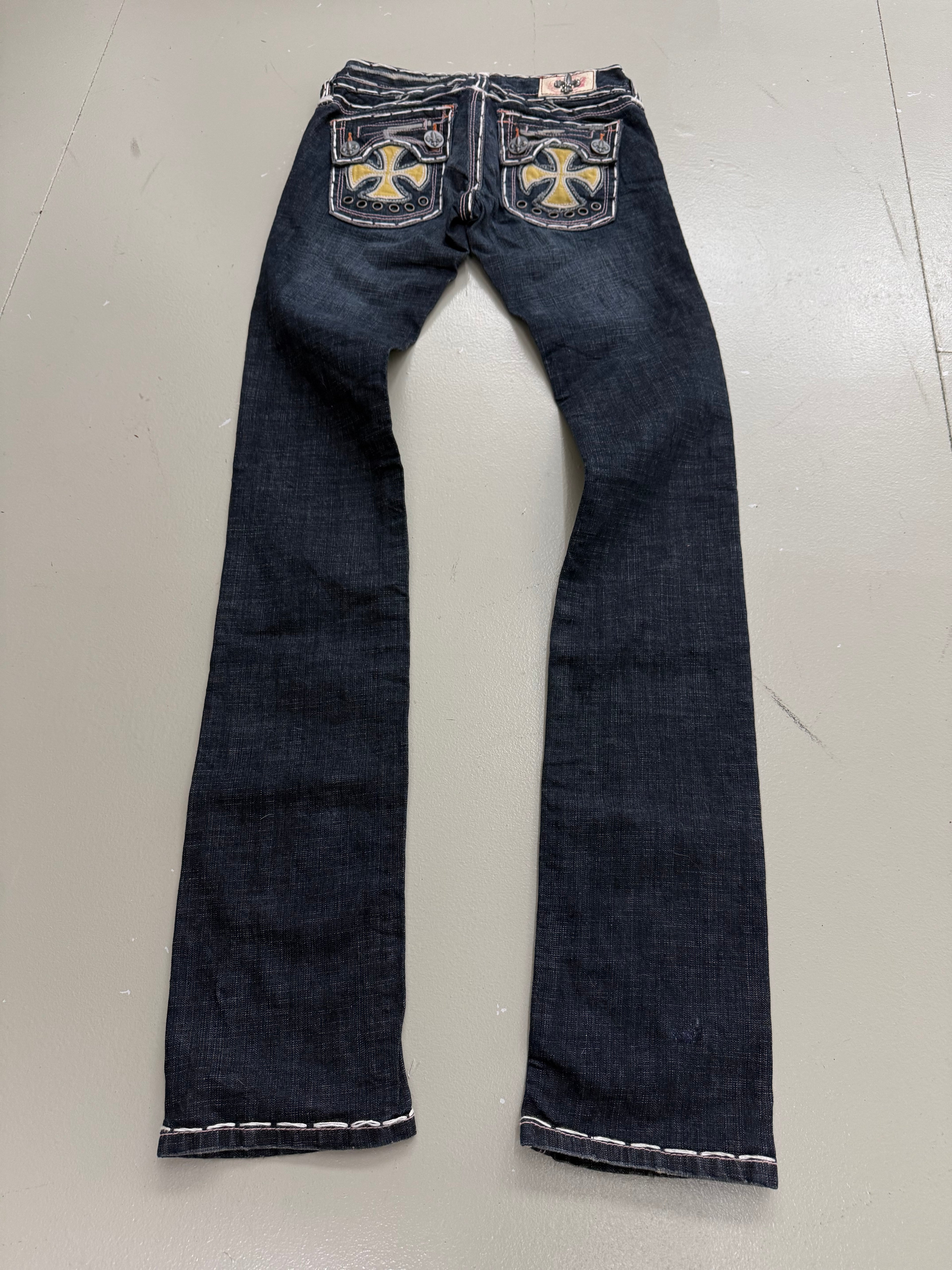 Y2K Laguna Beach „Caspitrano Beach“ Low Waist Denim XXS/XS + BOX