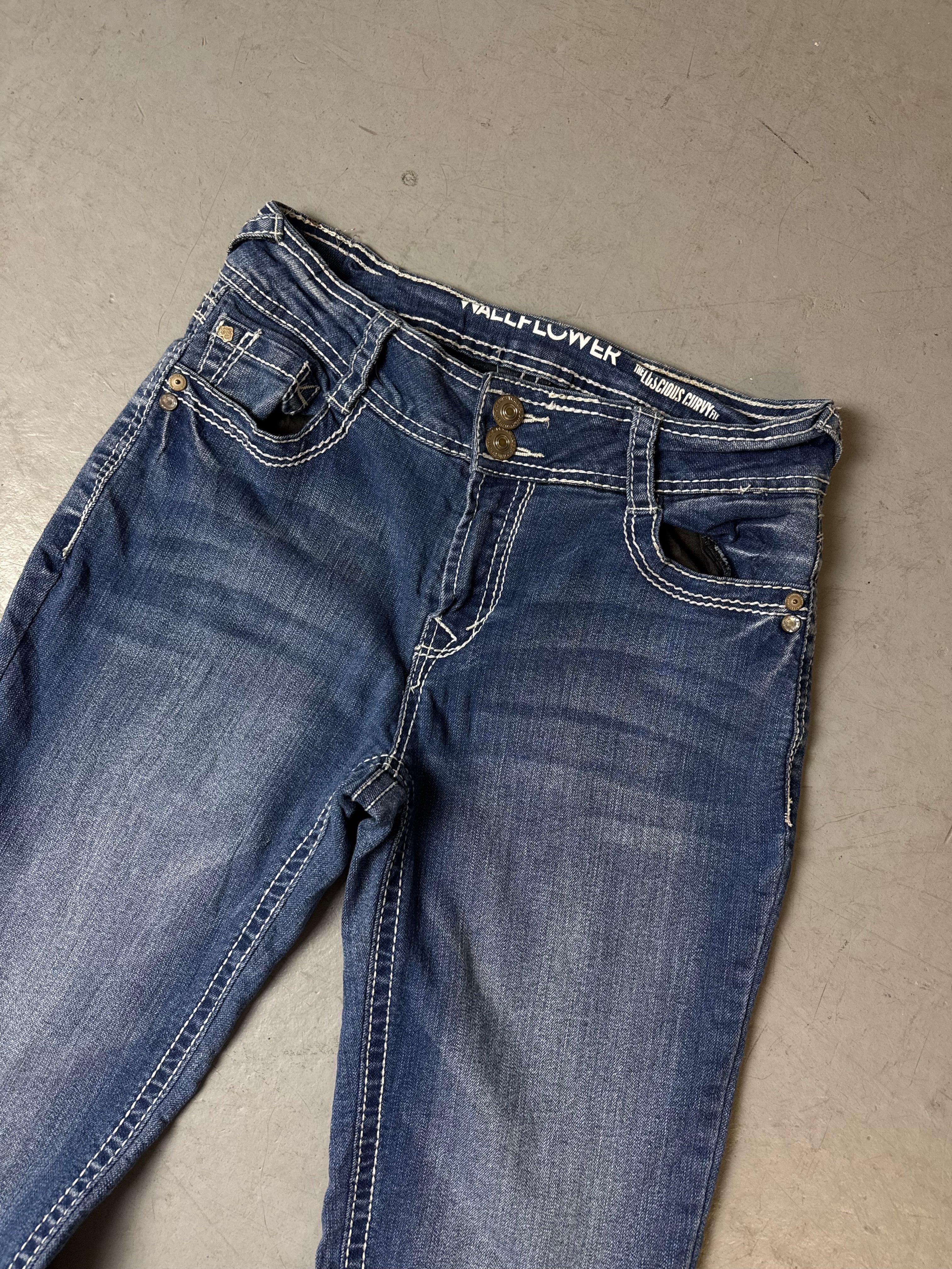 Vintage Wallflower Mid Waist Bootcut Denim S/M