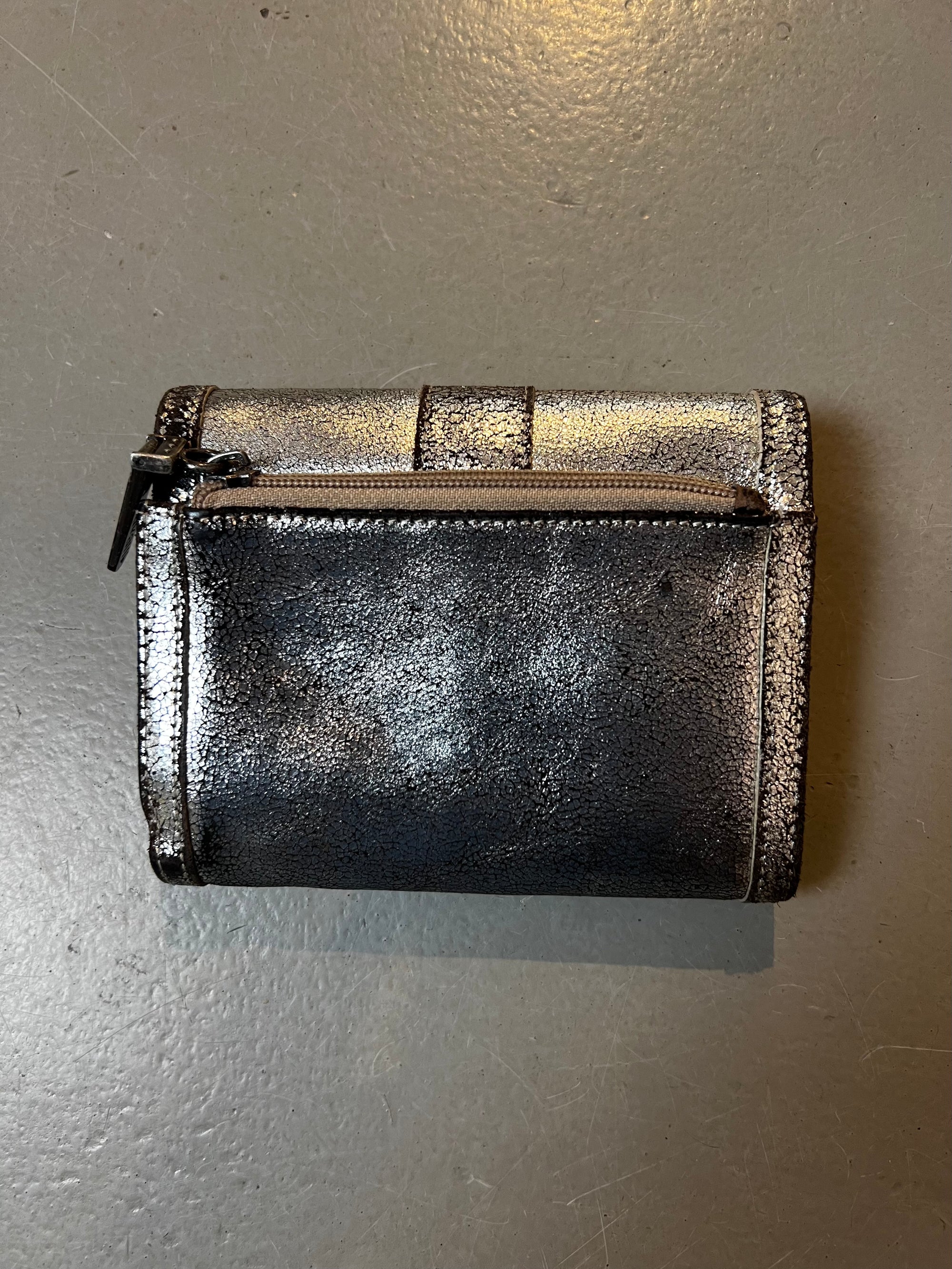 Vintage Silver Just Cavalli Wallet